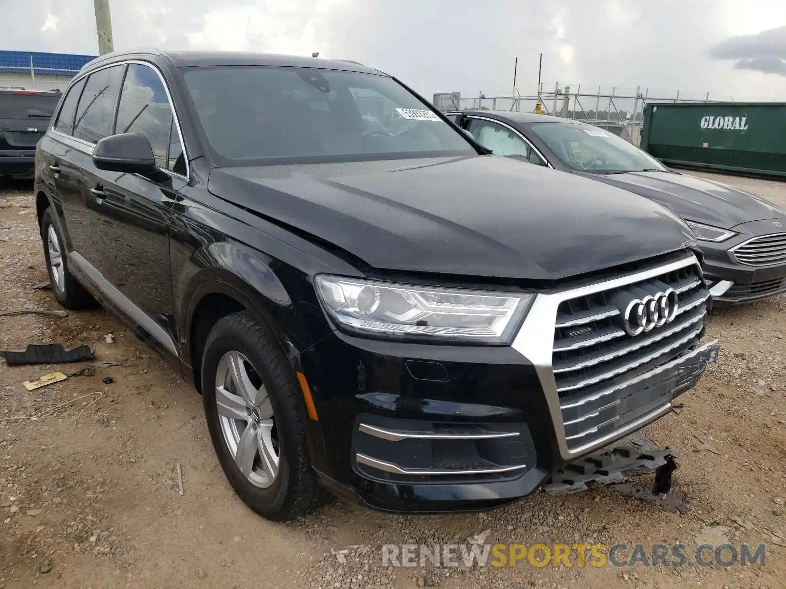 1 Photograph of a damaged car WA1AHAF75KD020404 AUDI Q7 2019