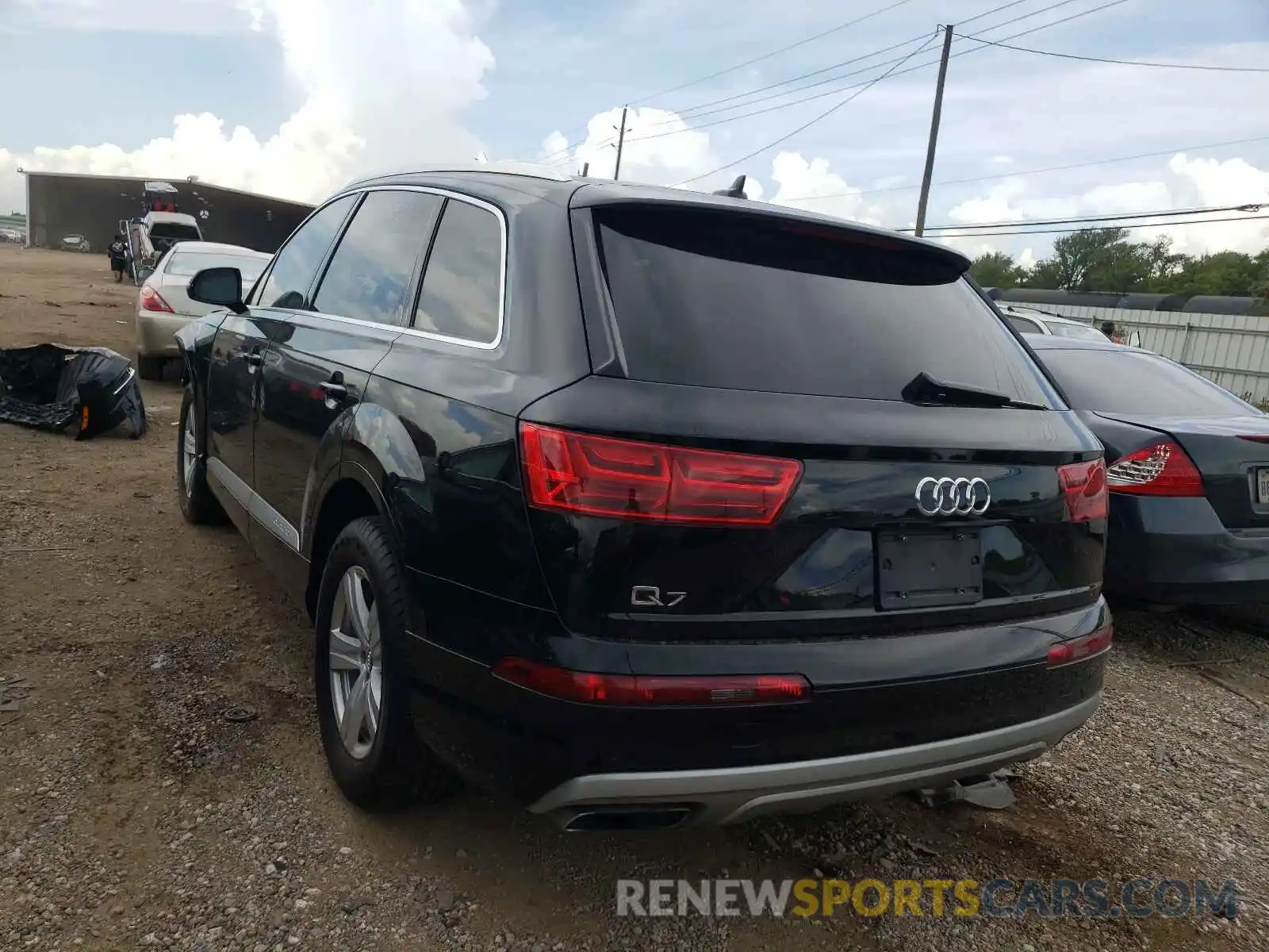 3 Photograph of a damaged car WA1AHAF75KD020404 AUDI Q7 2019