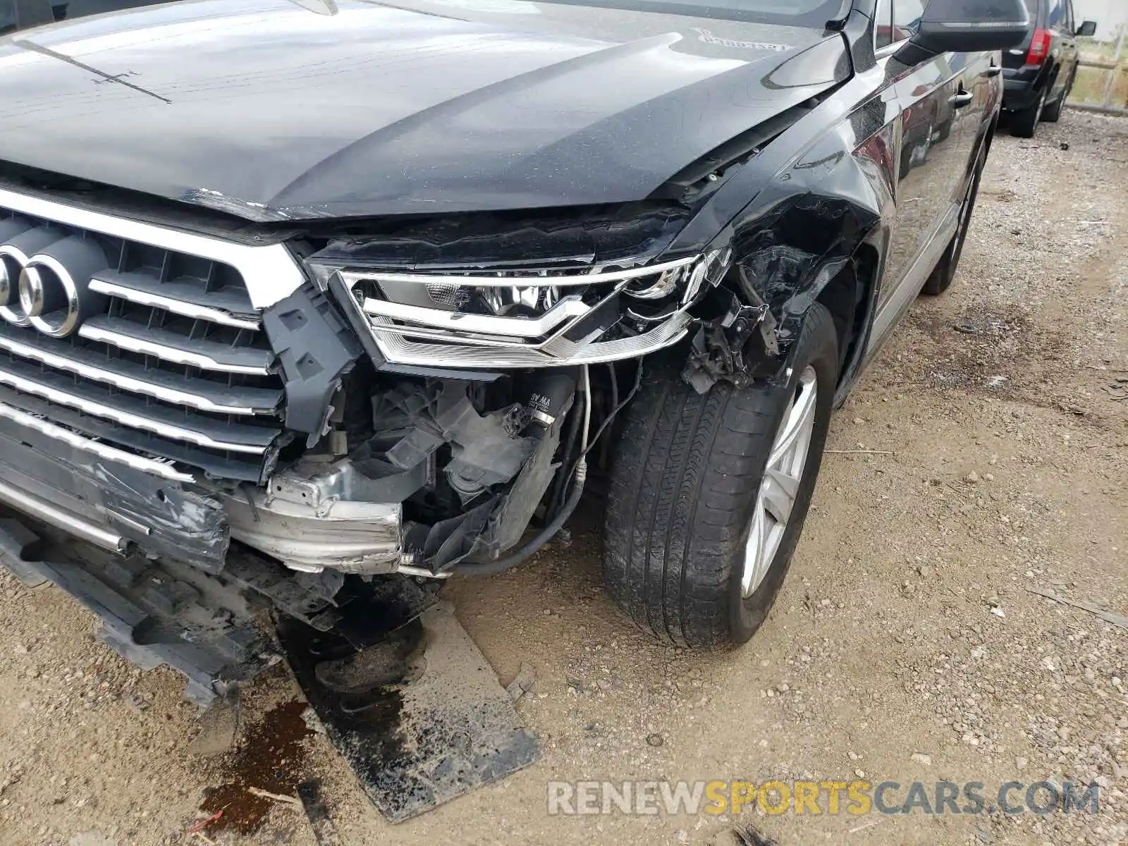 9 Photograph of a damaged car WA1AHAF75KD020404 AUDI Q7 2019