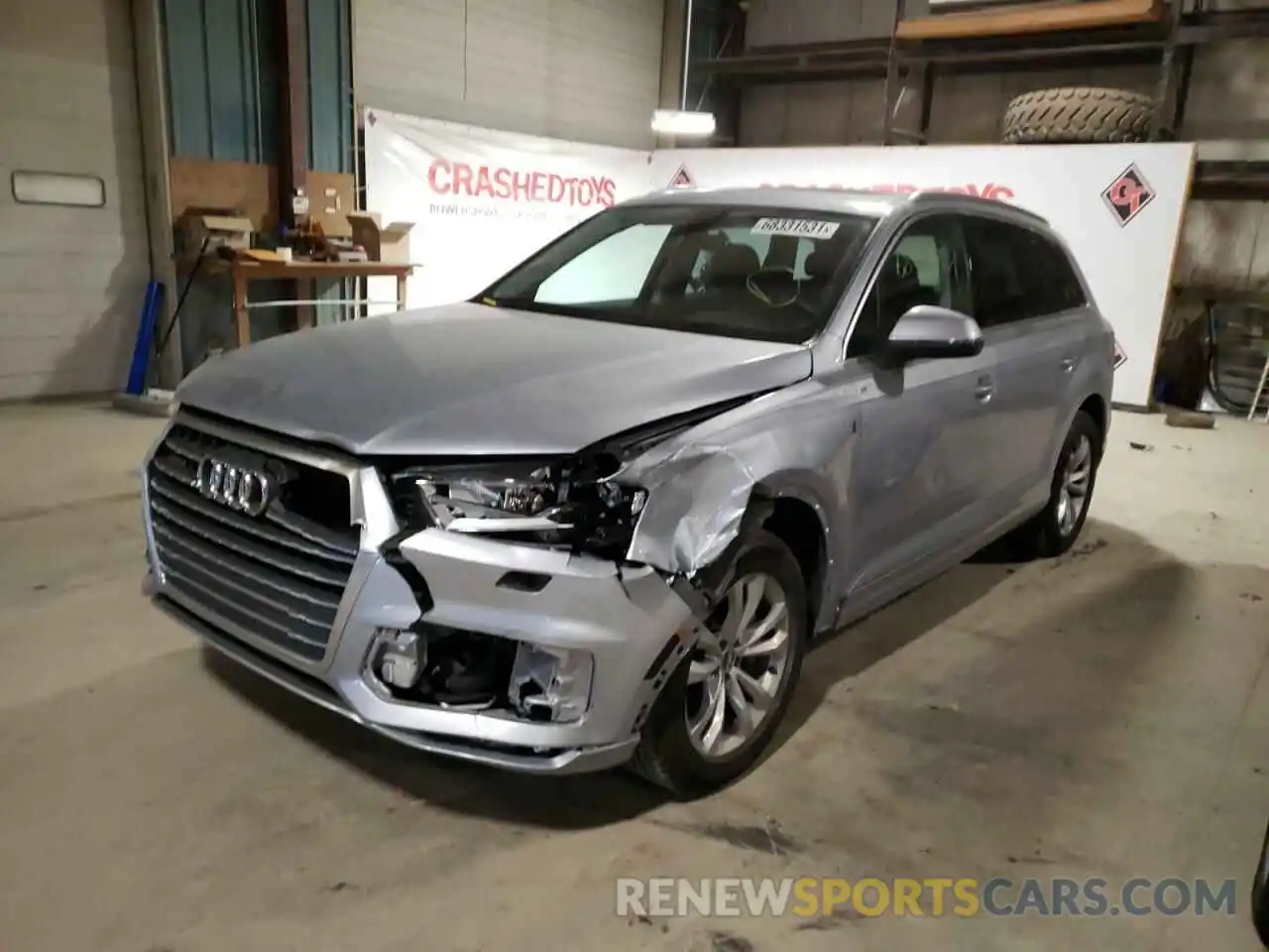 2 Photograph of a damaged car WA1AHAF75KD023884 AUDI Q7 2019