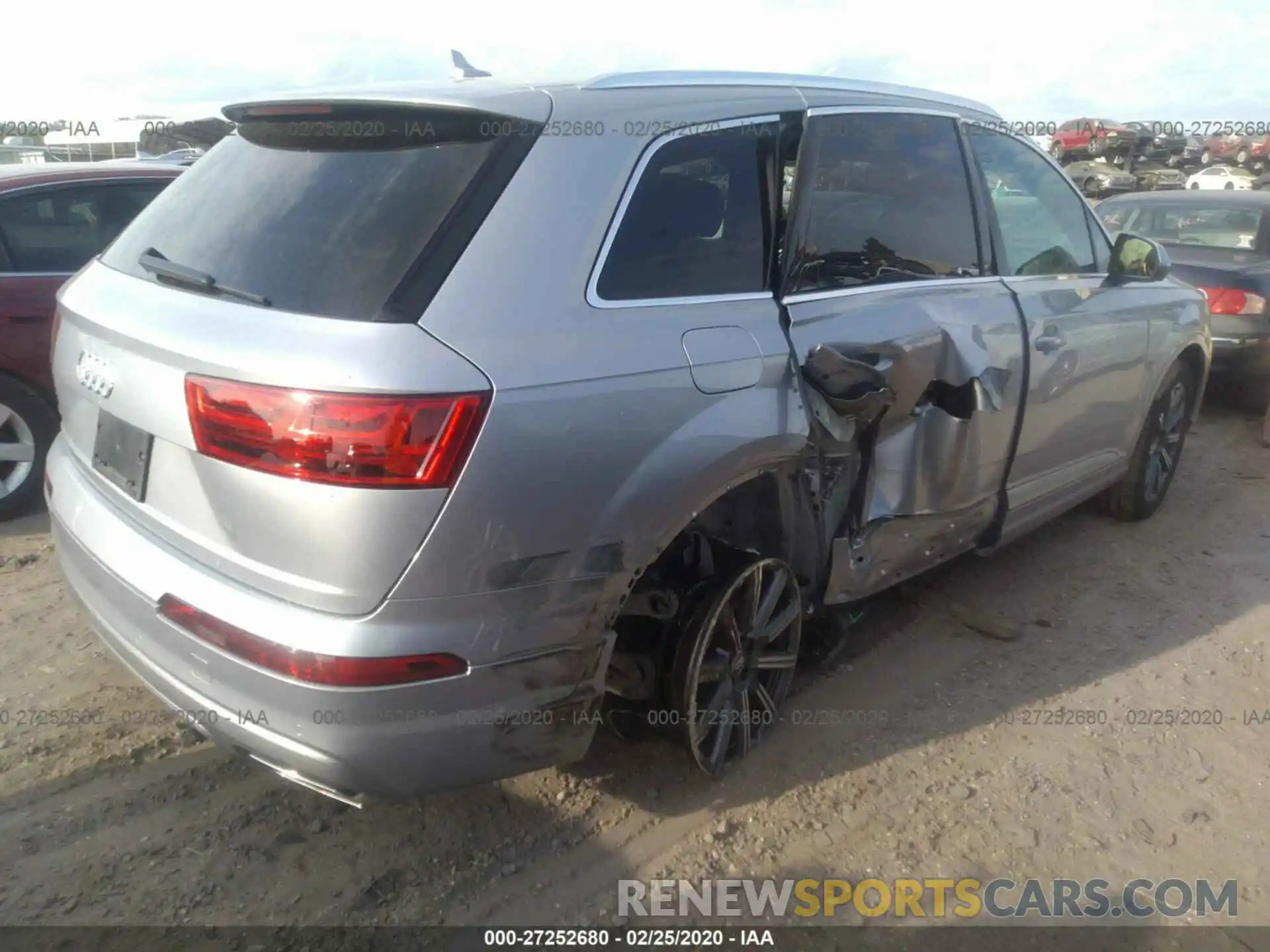 4 Photograph of a damaged car WA1AHAF75KD029426 AUDI Q7 2019