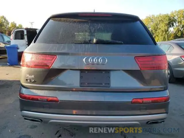 6 Photograph of a damaged car WA1AHAF76KD017799 AUDI Q7 2019