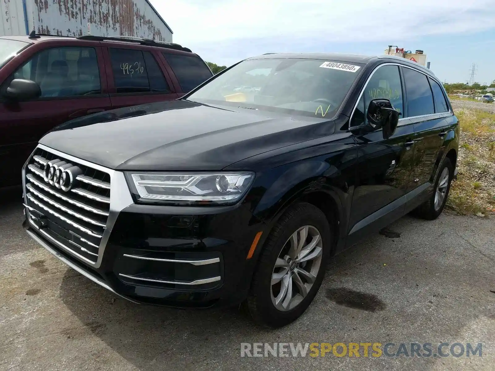 2 Photograph of a damaged car WA1AHAF76KD034151 AUDI Q7 2019