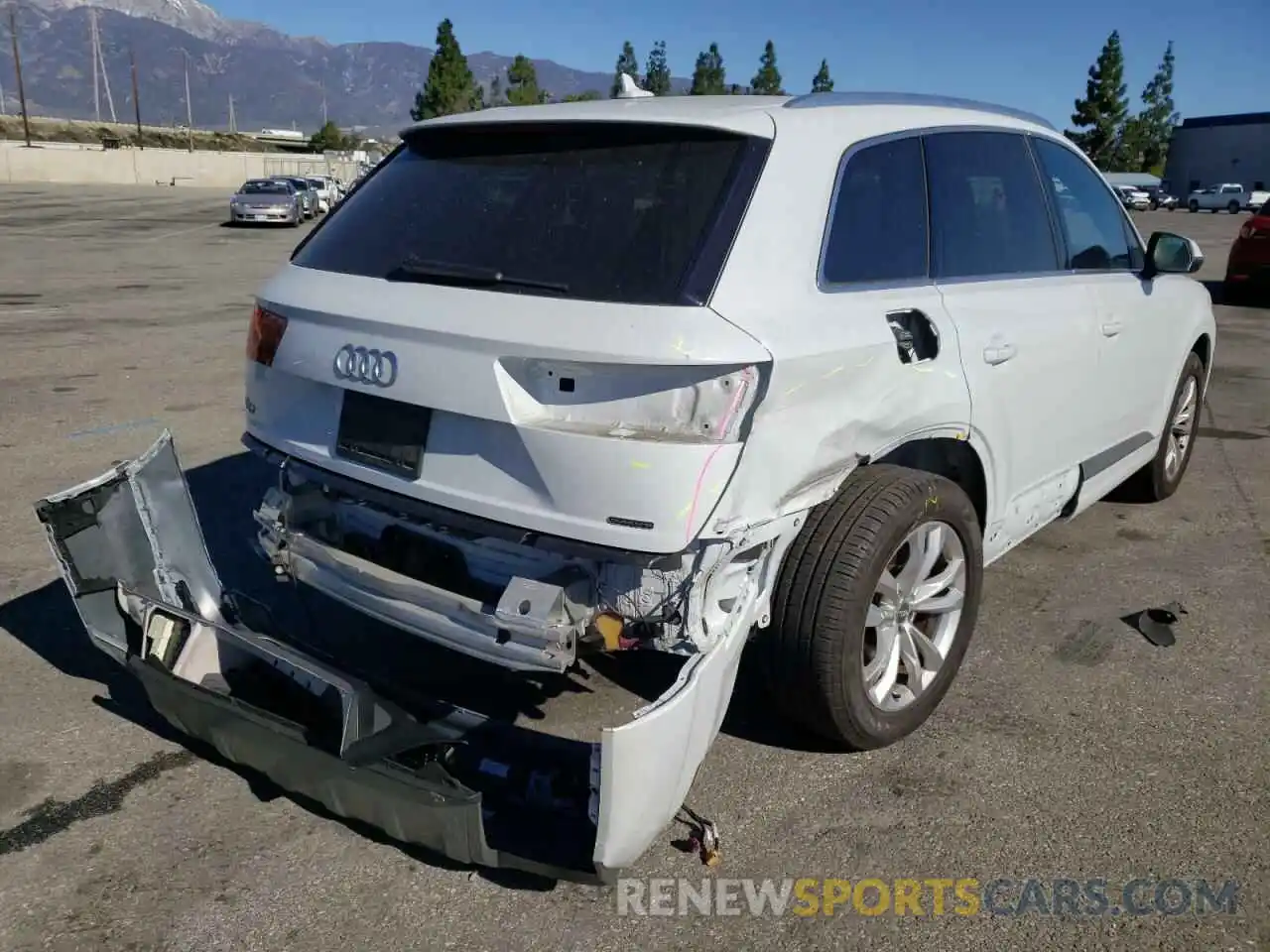 4 Photograph of a damaged car WA1AHAF76KD047627 AUDI Q7 2019