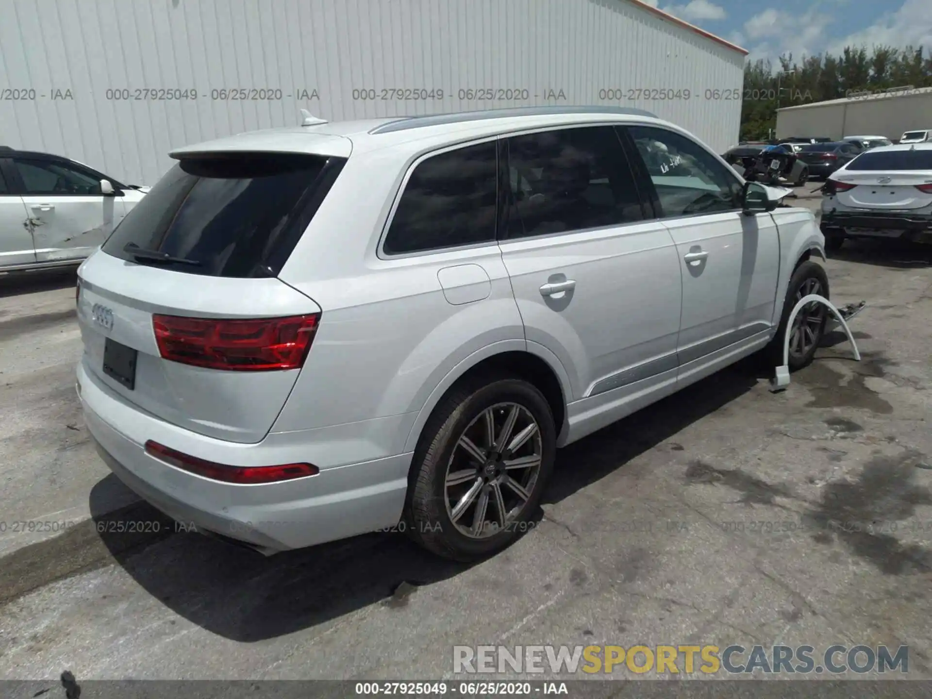 4 Photograph of a damaged car WA1AHAF77KD019089 AUDI Q7 2019