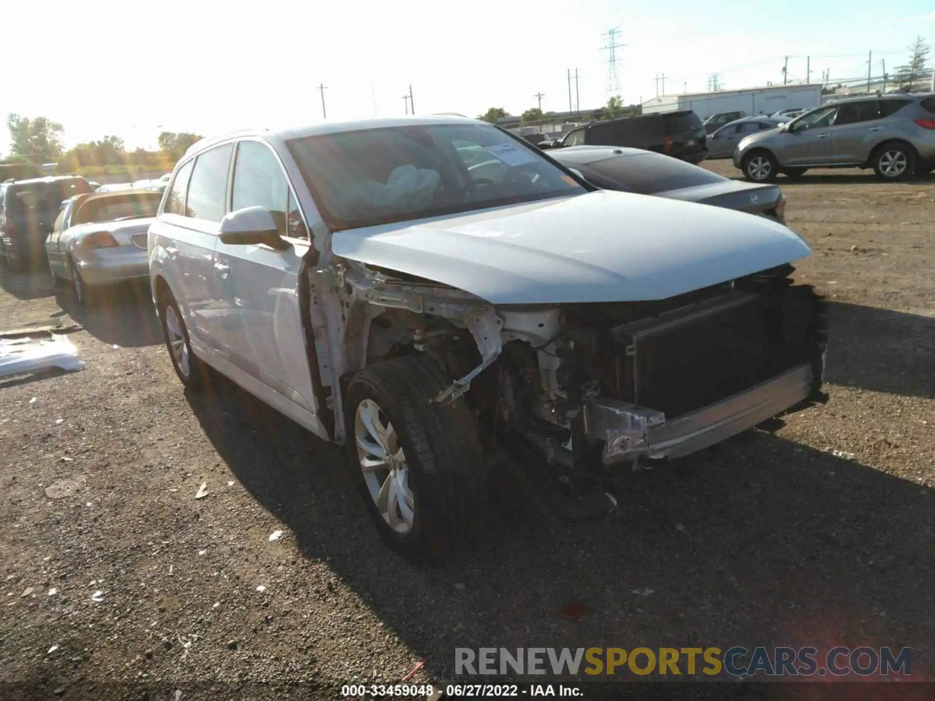 1 Photograph of a damaged car WA1AHAF77KD032599 AUDI Q7 2019