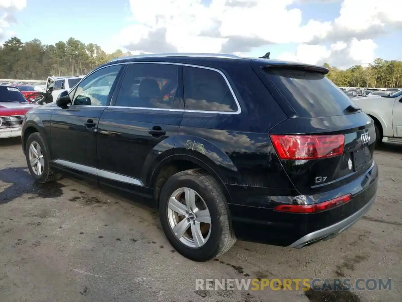 3 Photograph of a damaged car WA1AHAF77KD039360 AUDI Q7 2019