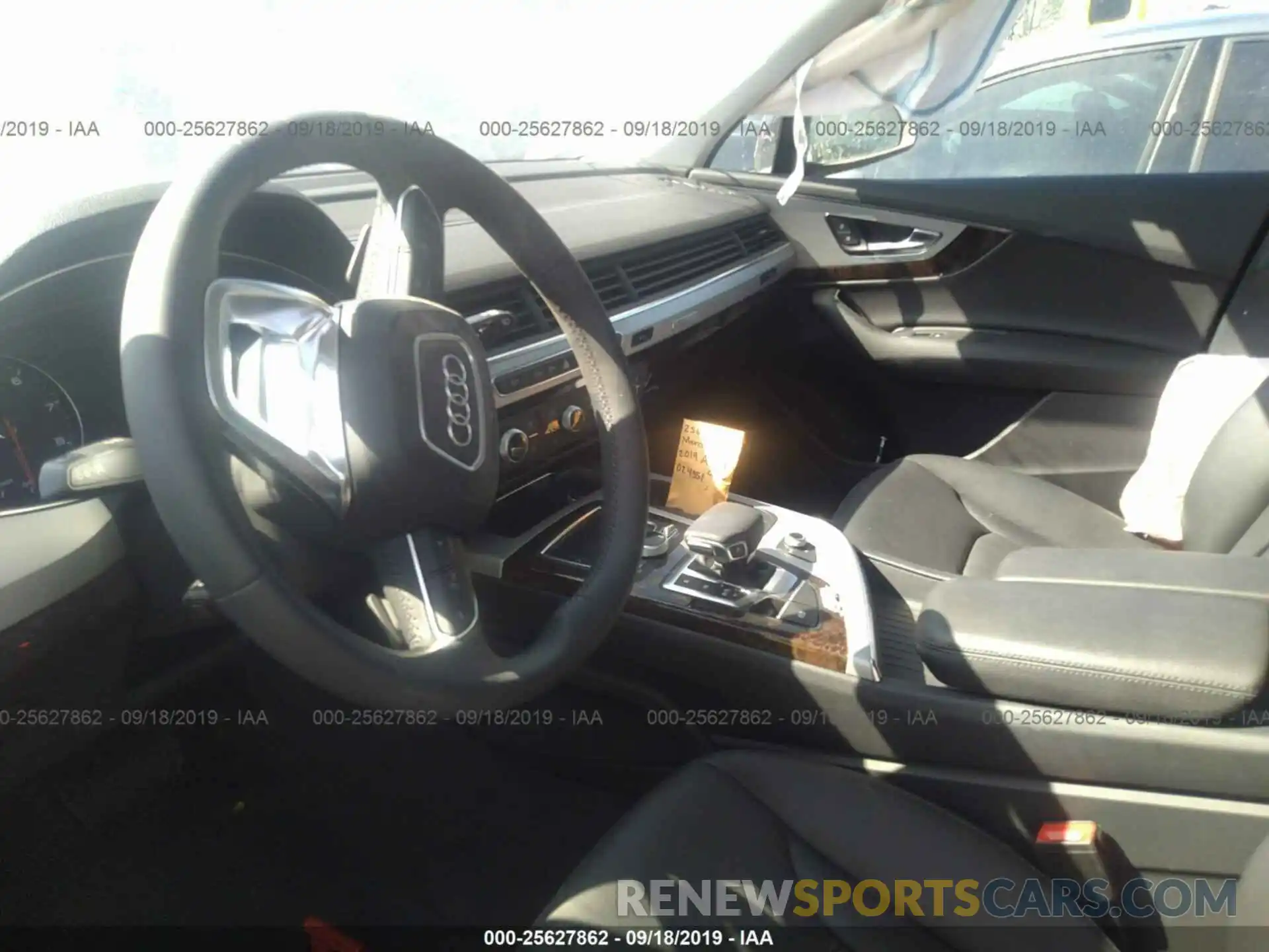 5 Photograph of a damaged car WA1AHAF78KD024351 AUDI Q7 2019