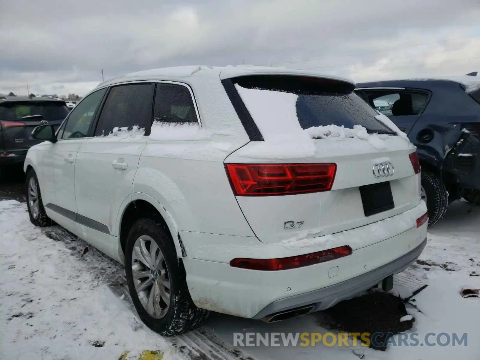 3 Photograph of a damaged car WA1AHAF78KD036127 AUDI Q7 2019