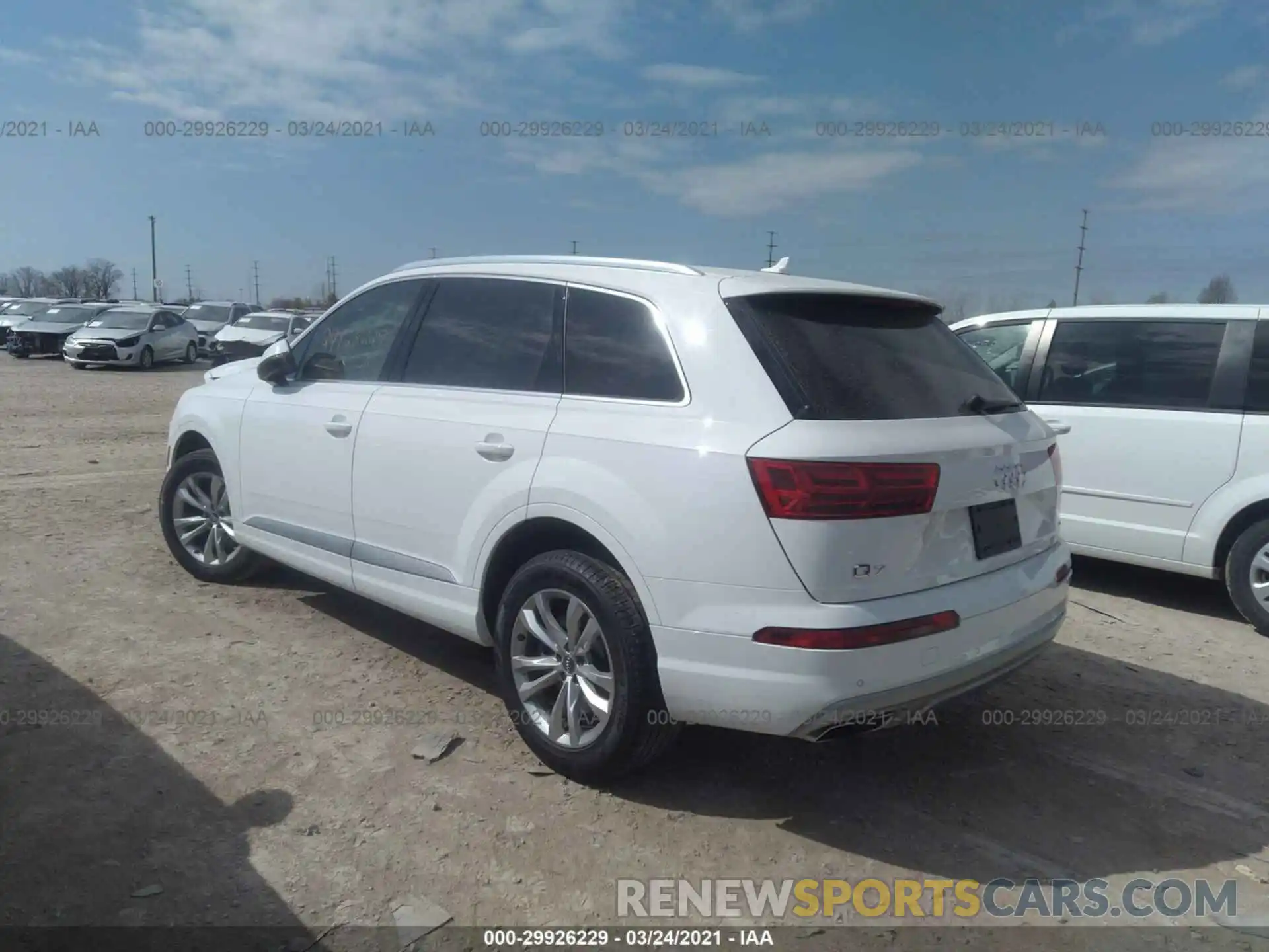 3 Photograph of a damaged car WA1AHAF79KD046844 AUDI Q7 2019