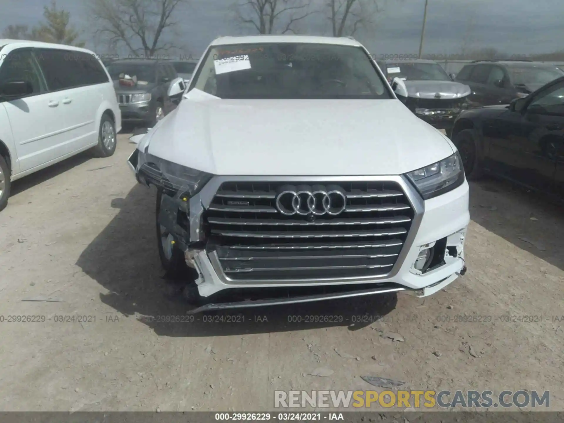 6 Photograph of a damaged car WA1AHAF79KD046844 AUDI Q7 2019