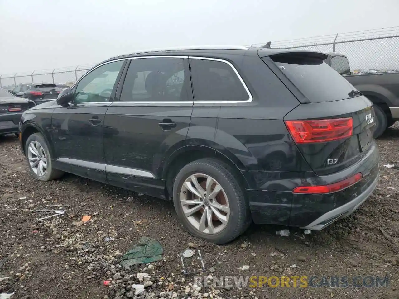 2 Photograph of a damaged car WA1AHAF7XKD018826 AUDI Q7 2019