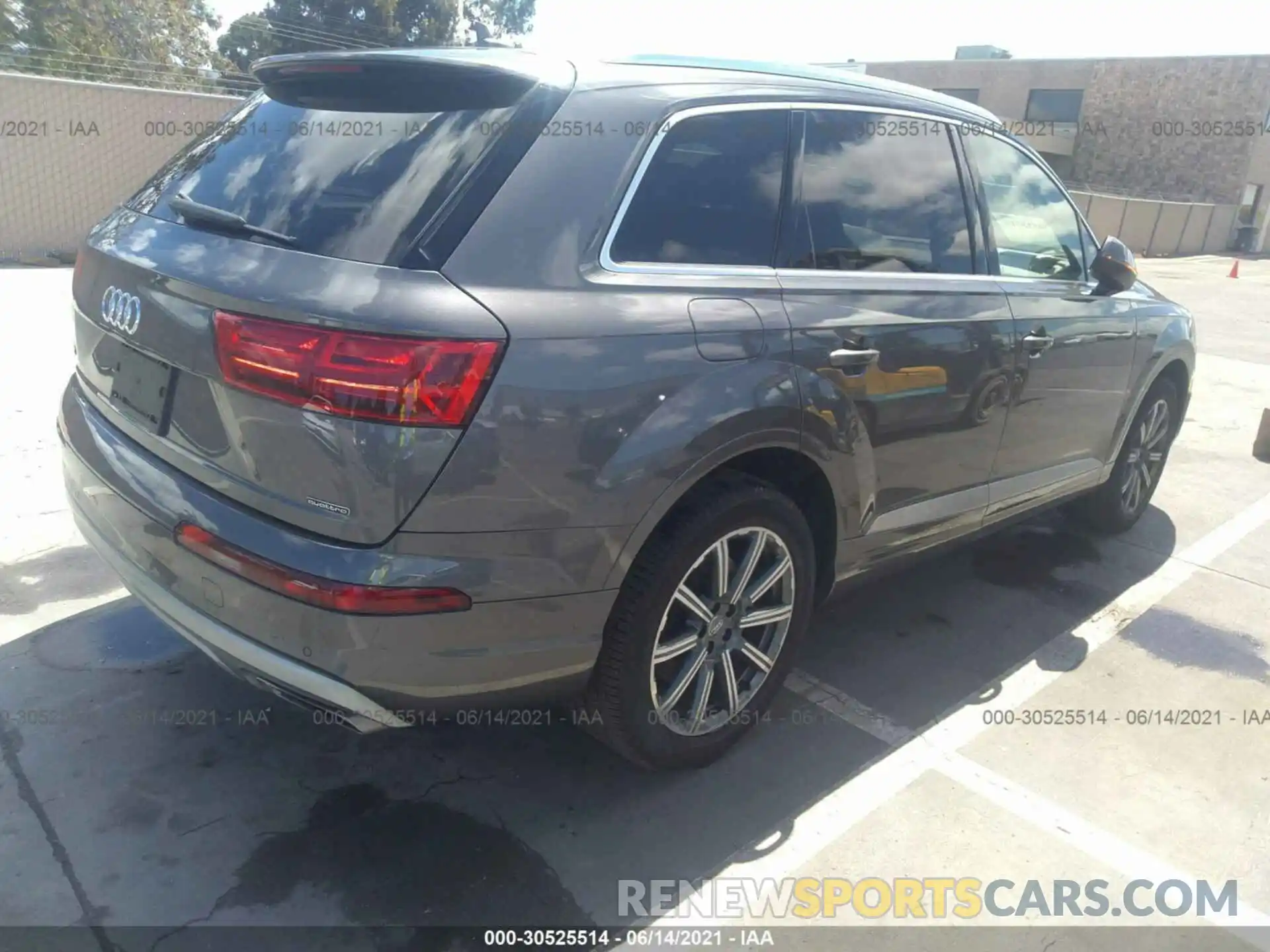 4 Photograph of a damaged car WA1AHAF7XKD034069 AUDI Q7 2019