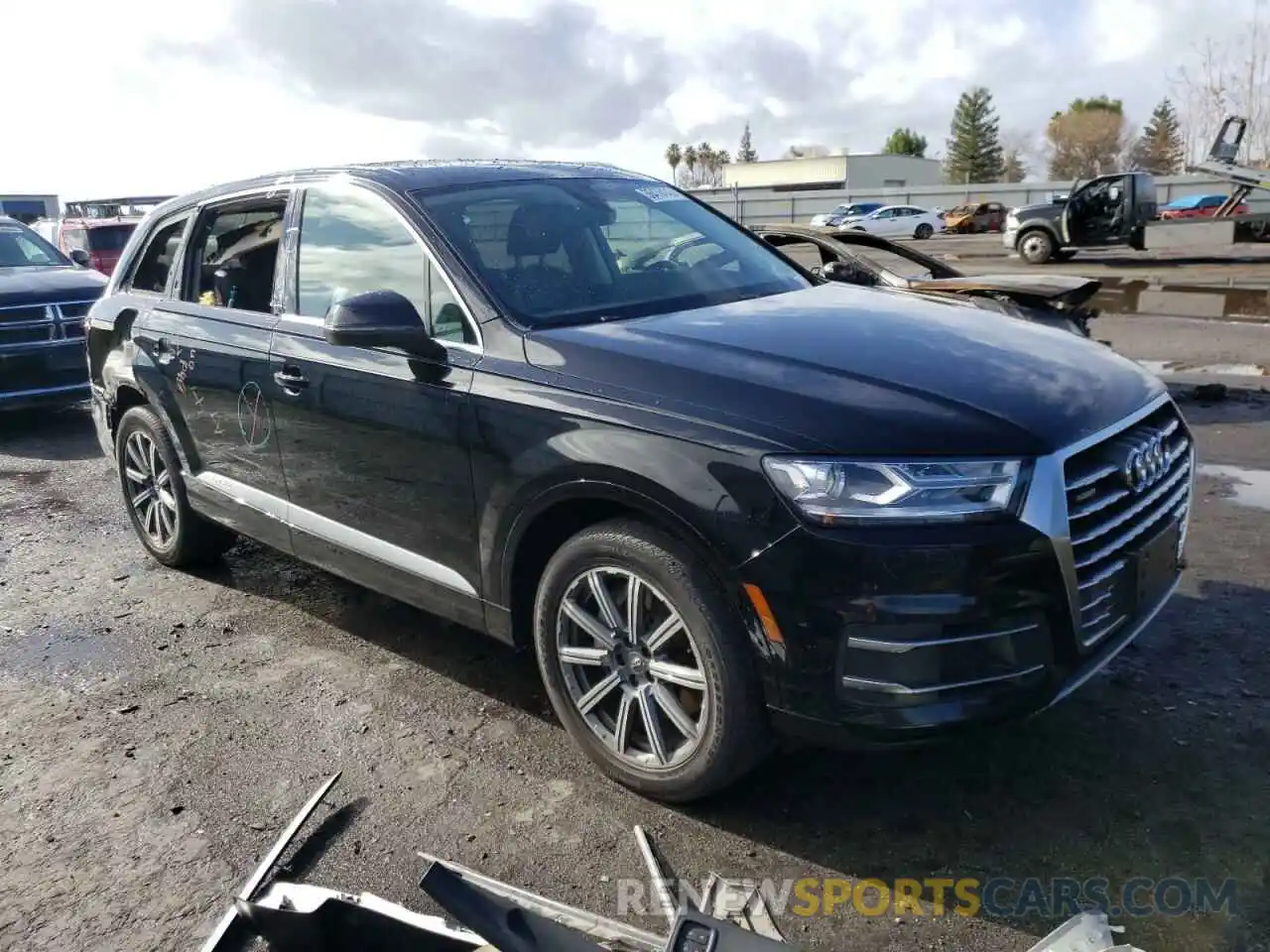 4 Photograph of a damaged car WA1AHAF7XKD035786 AUDI Q7 2019