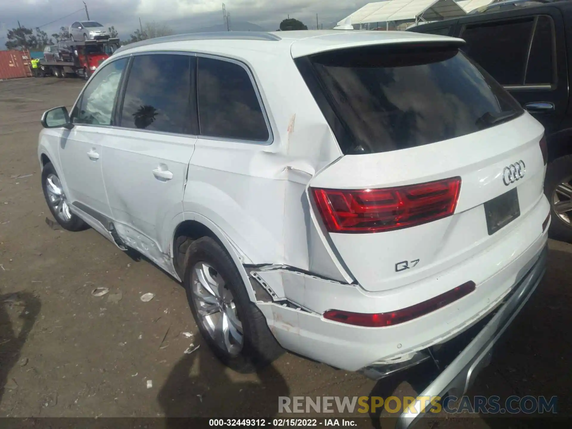 3 Photograph of a damaged car WA1AHAF7XKD037361 AUDI Q7 2019