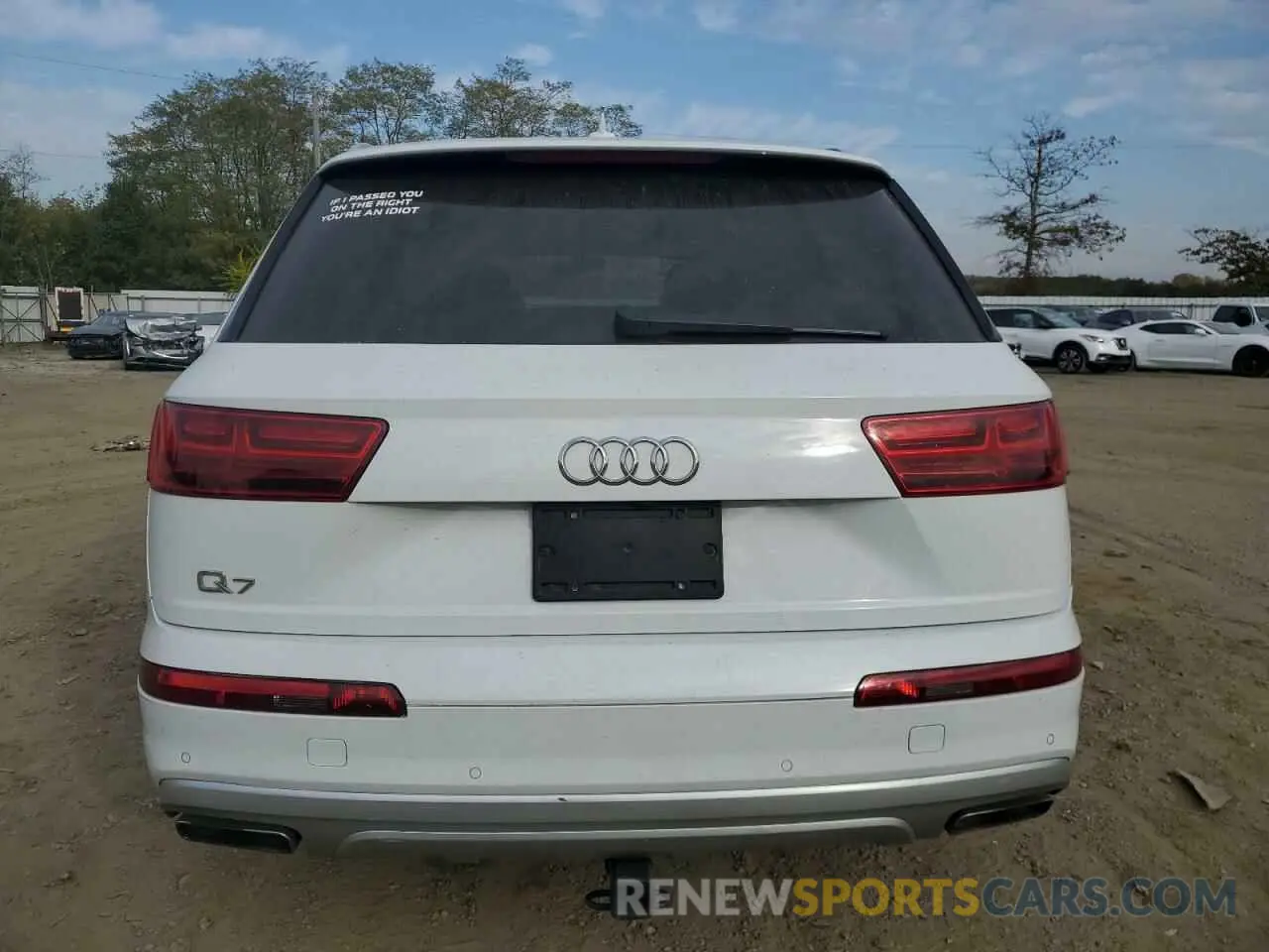 6 Photograph of a damaged car WA1LAAF70KD002275 AUDI Q7 2019
