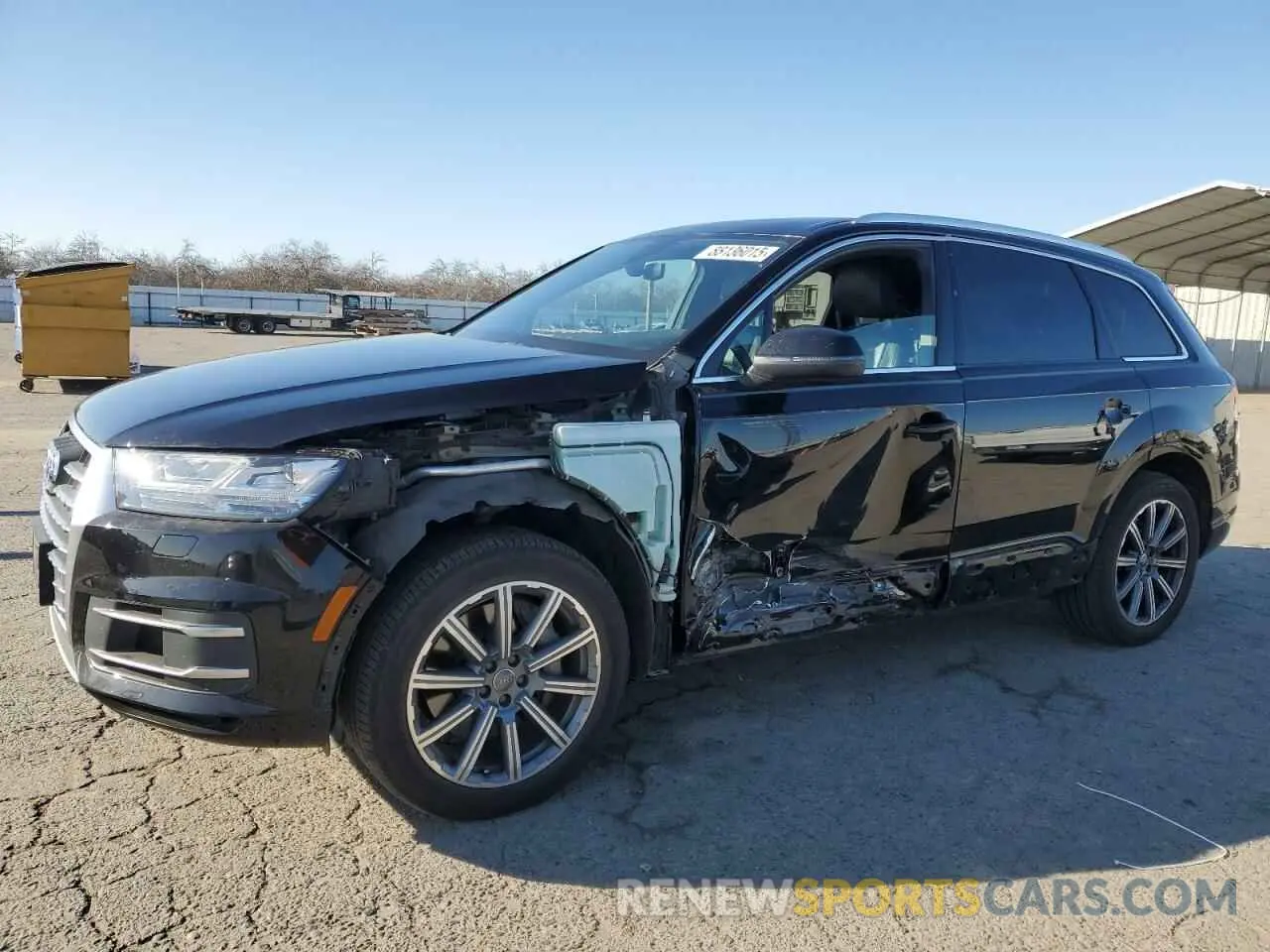 1 Photograph of a damaged car WA1LAAF70KD006746 AUDI Q7 2019