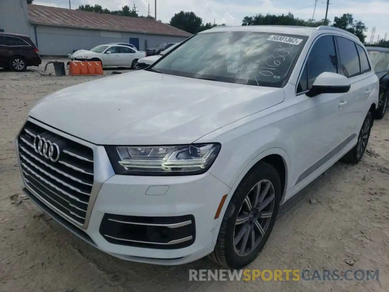 2 Photograph of a damaged car WA1LAAF70KD016306 AUDI Q7 2019