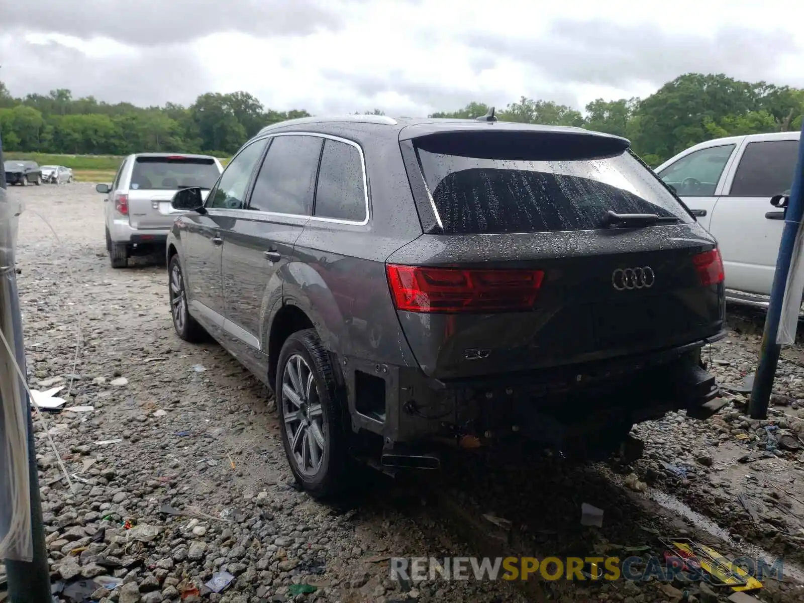 3 Photograph of a damaged car WA1LAAF70KD023028 AUDI Q7 2019