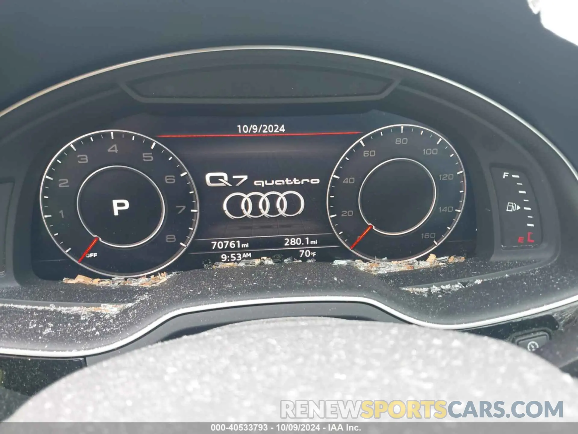 7 Photograph of a damaged car WA1LAAF70KD031114 AUDI Q7 2019