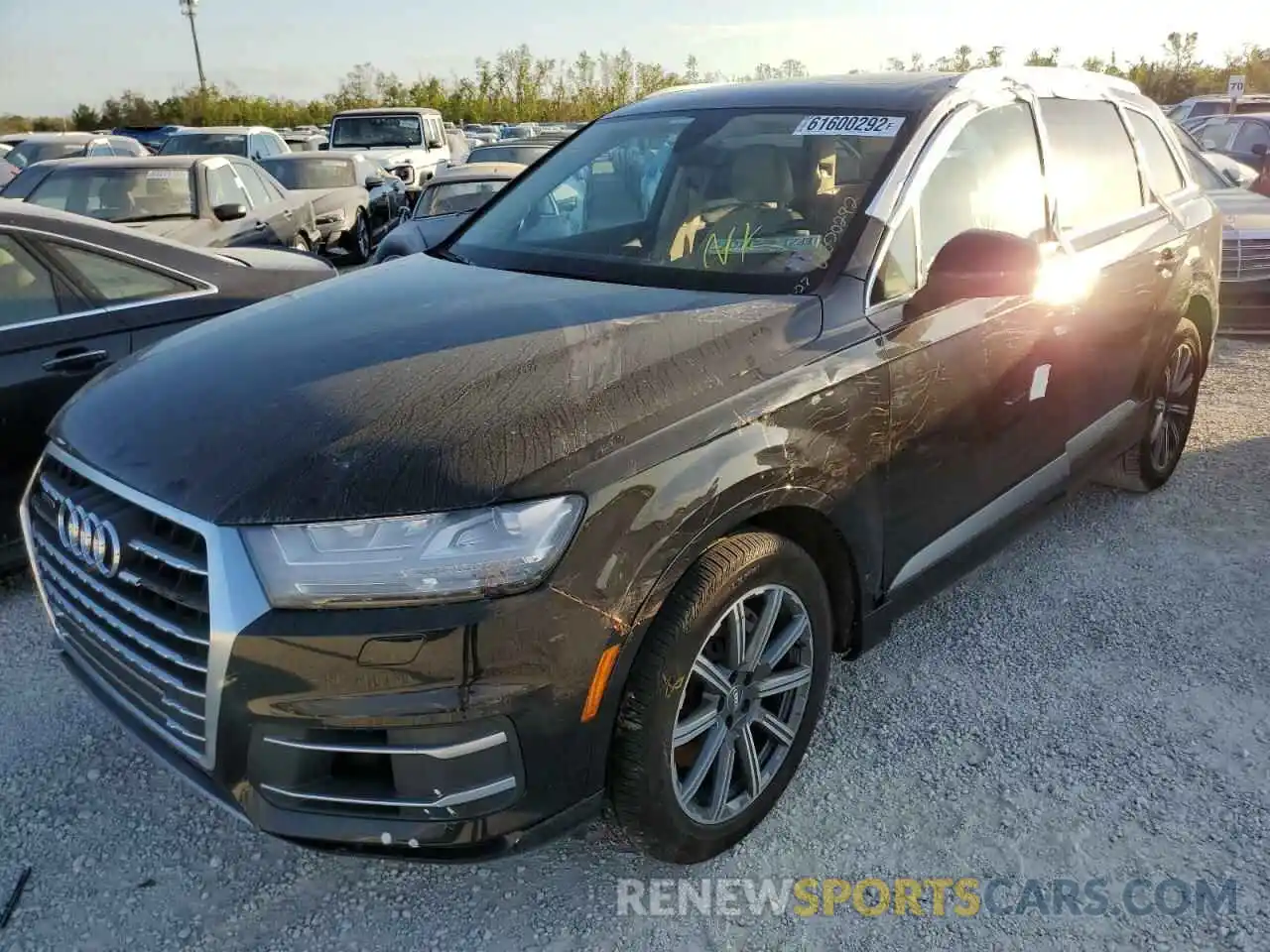 2 Photograph of a damaged car WA1LAAF70KD048396 AUDI Q7 2019