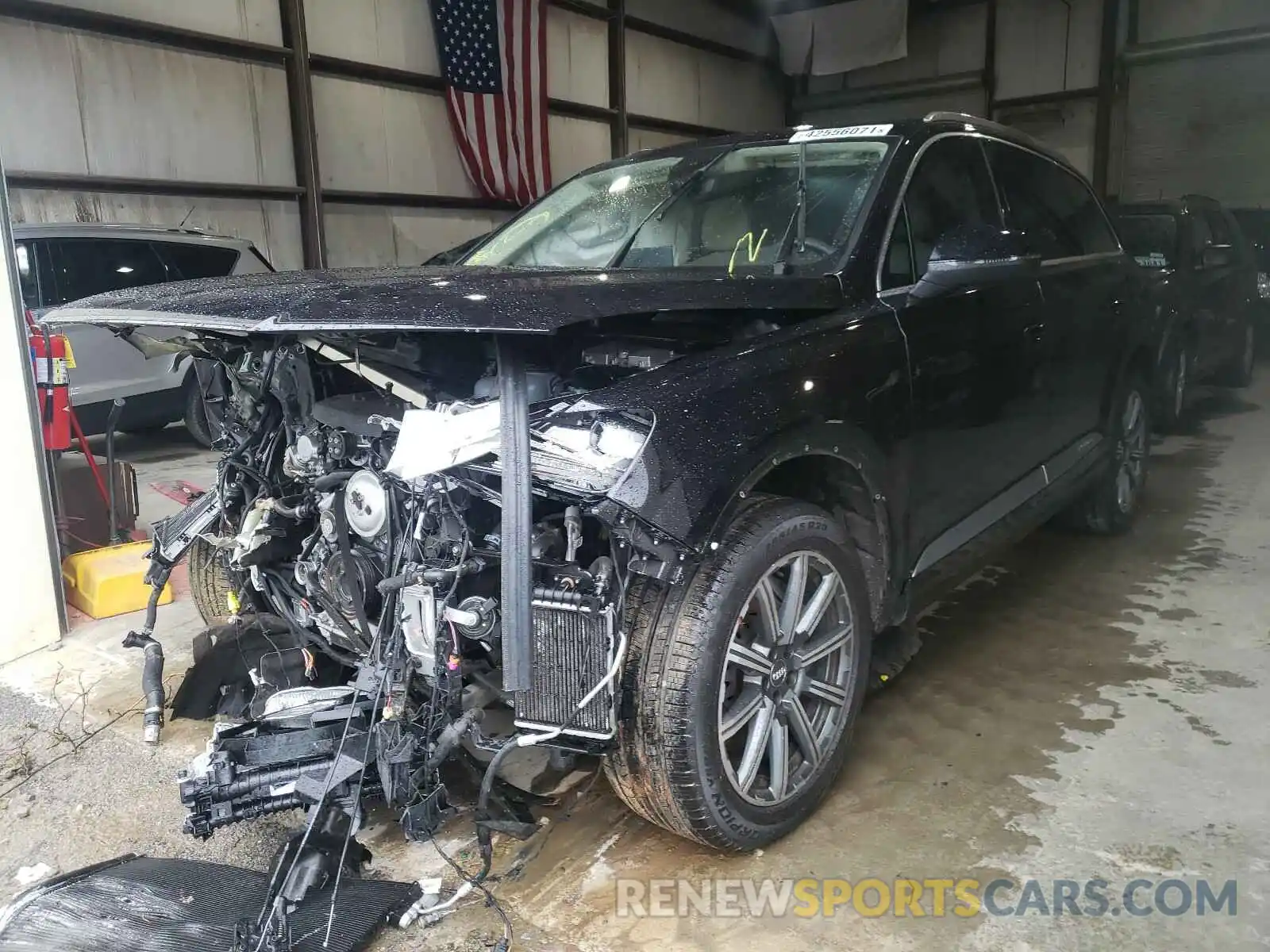 2 Photograph of a damaged car WA1LAAF71KD028464 AUDI Q7 2019