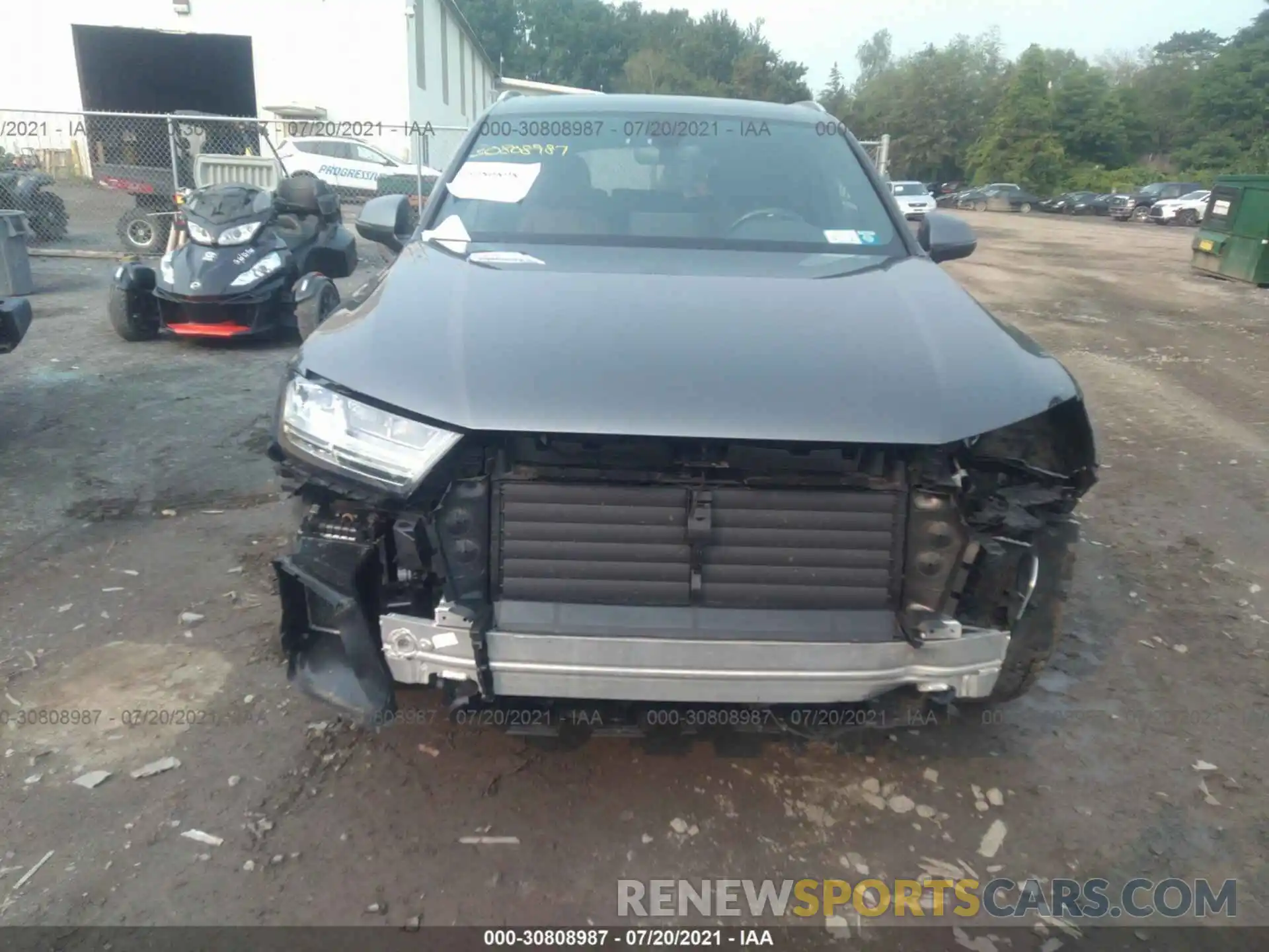 6 Photograph of a damaged car WA1LAAF71KD032885 AUDI Q7 2019