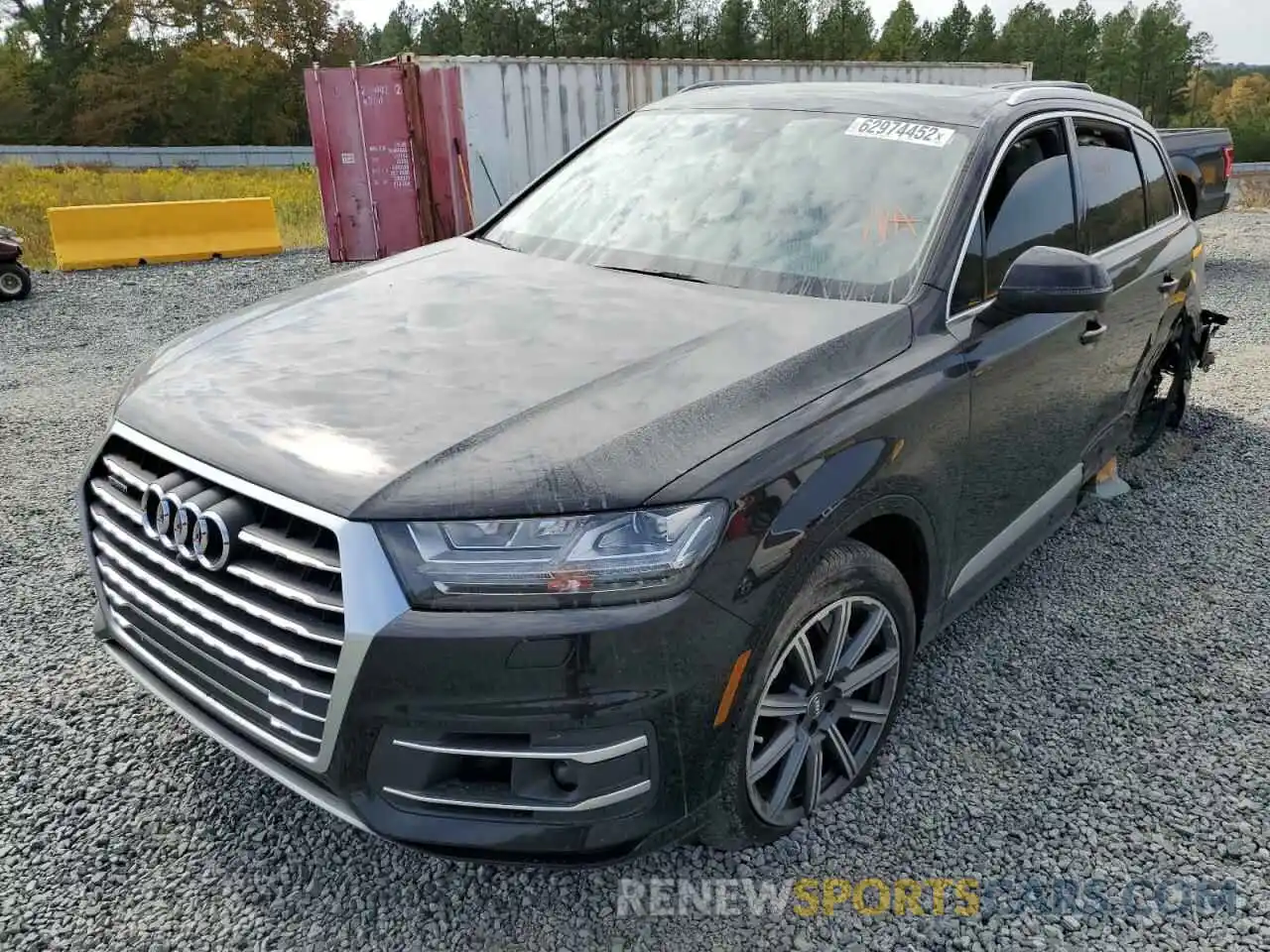 2 Photograph of a damaged car WA1LAAF72KD000964 AUDI Q7 2019