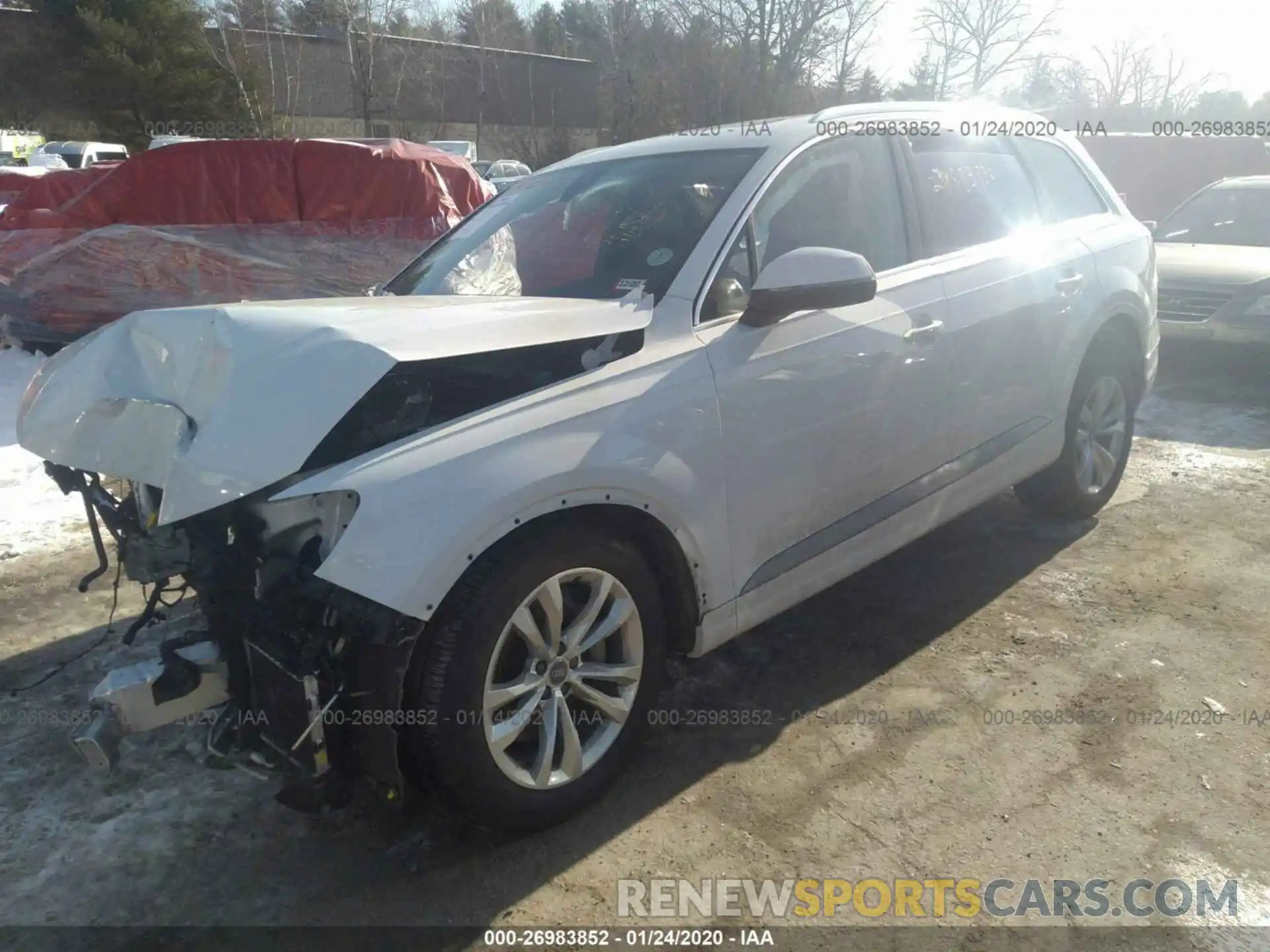 2 Photograph of a damaged car WA1LAAF72KD007963 AUDI Q7 2019