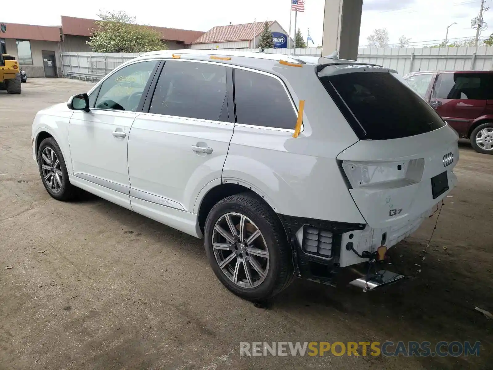 3 Photograph of a damaged car WA1LAAF72KD028702 AUDI Q7 2019