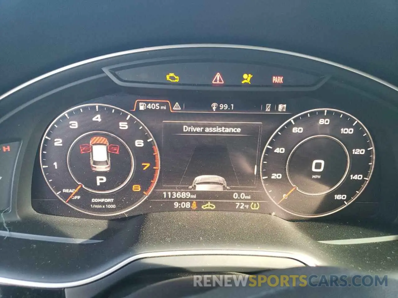 9 Photograph of a damaged car WA1LAAF73KD046707 AUDI Q7 2019