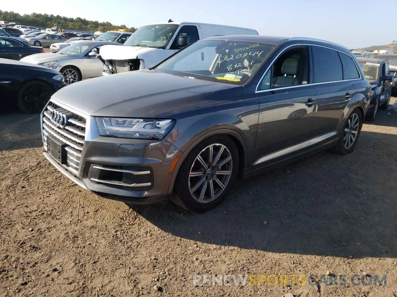 2 Photograph of a damaged car WA1LAAF73KD047176 AUDI Q7 2019