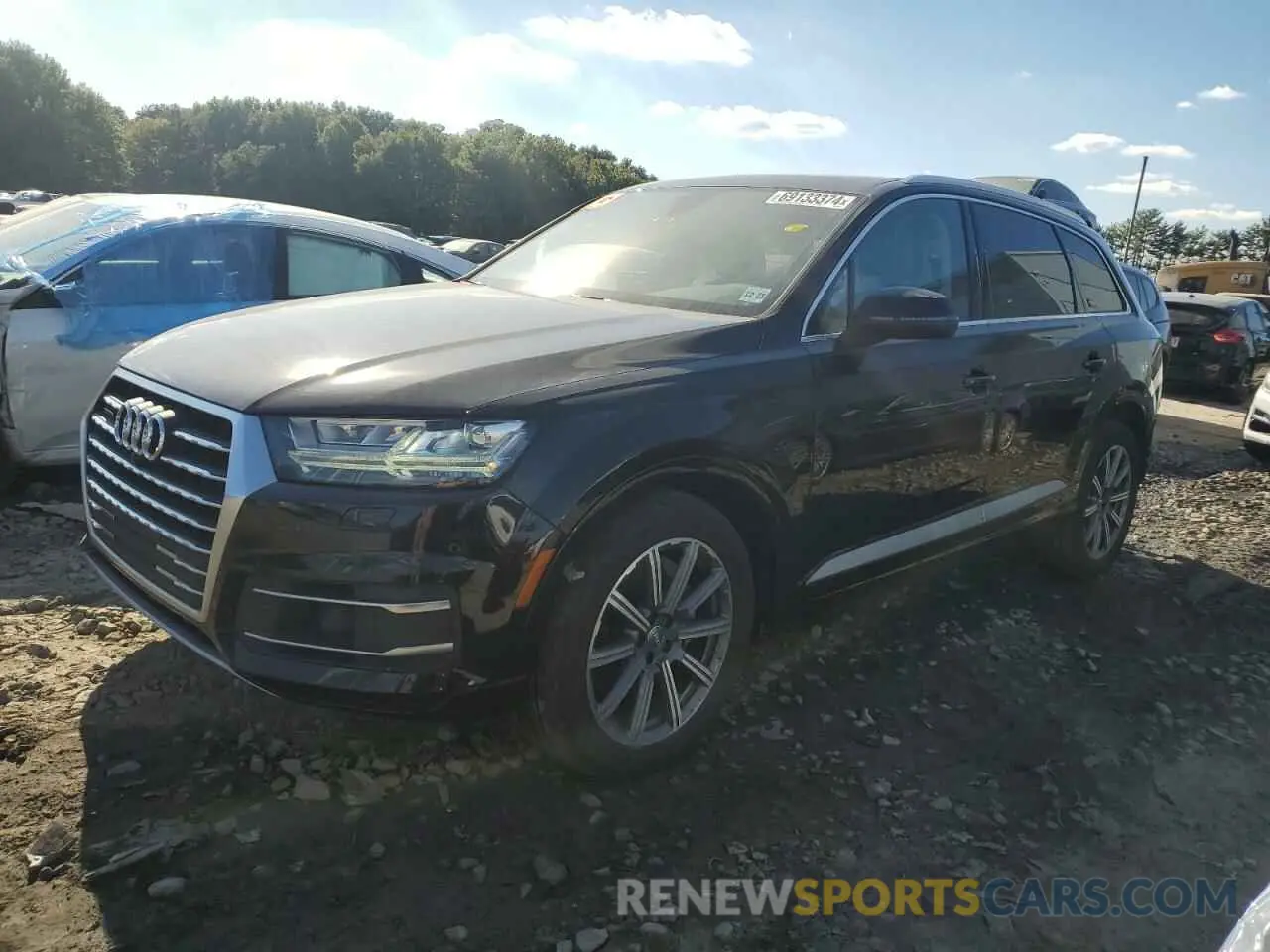 1 Photograph of a damaged car WA1LAAF74KD000089 AUDI Q7 2019