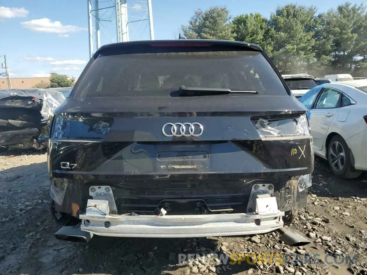 6 Photograph of a damaged car WA1LAAF74KD000089 AUDI Q7 2019