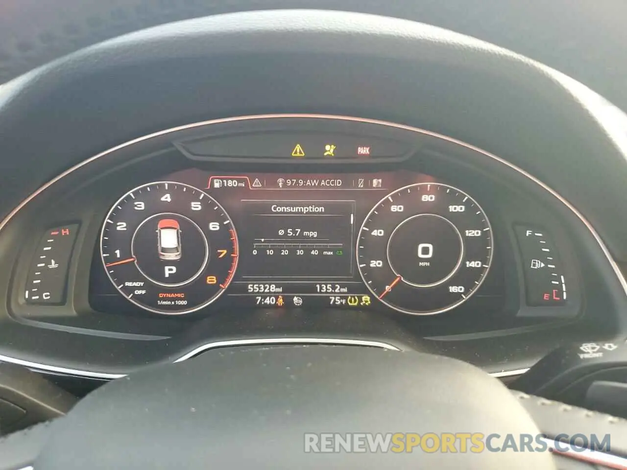 9 Photograph of a damaged car WA1LAAF74KD044433 AUDI Q7 2019