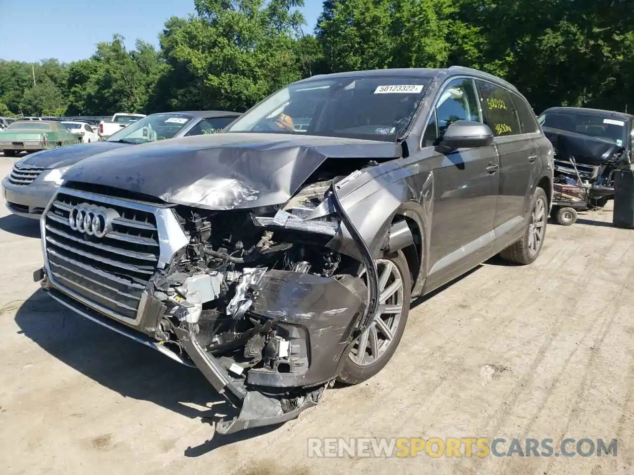 9 Photograph of a damaged car WA1LAAF75KD009948 AUDI Q7 2019