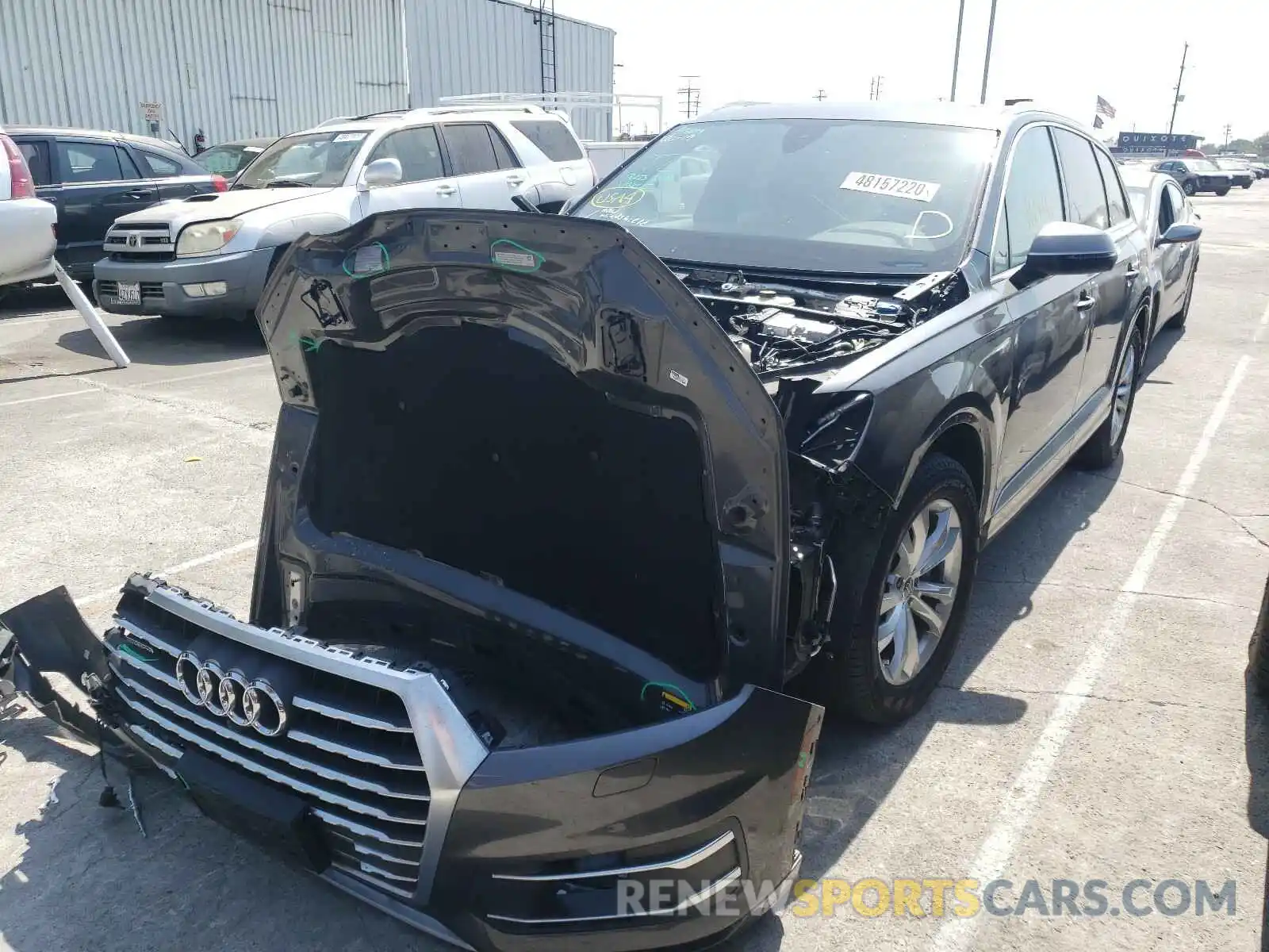 2 Photograph of a damaged car WA1LAAF75KD013384 AUDI Q7 2019