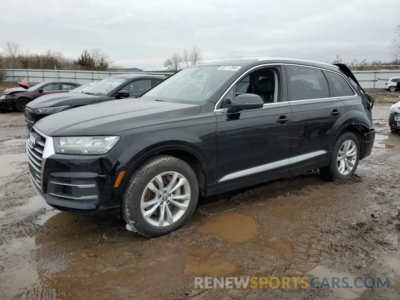 1 Photograph of a damaged car WA1LAAF75KD043730 AUDI Q7 2019
