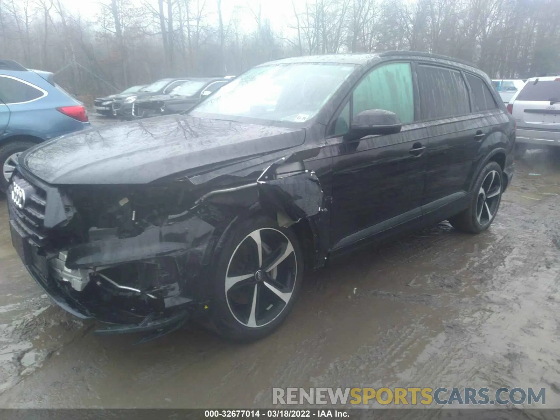 2 Photograph of a damaged car WA1LAAF75KD048295 AUDI Q7 2019