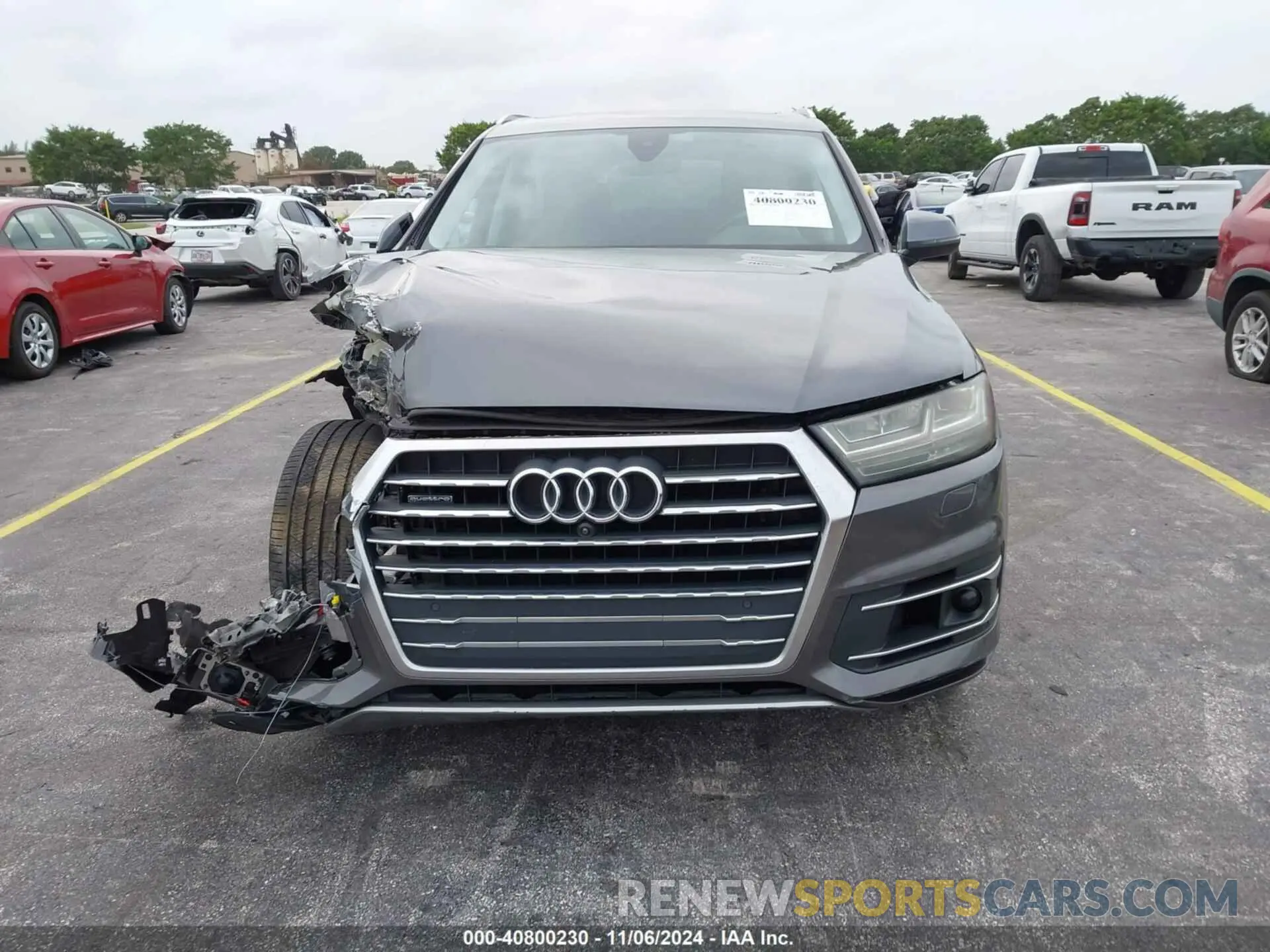 12 Photograph of a damaged car WA1LAAF76KD011739 AUDI Q7 2019