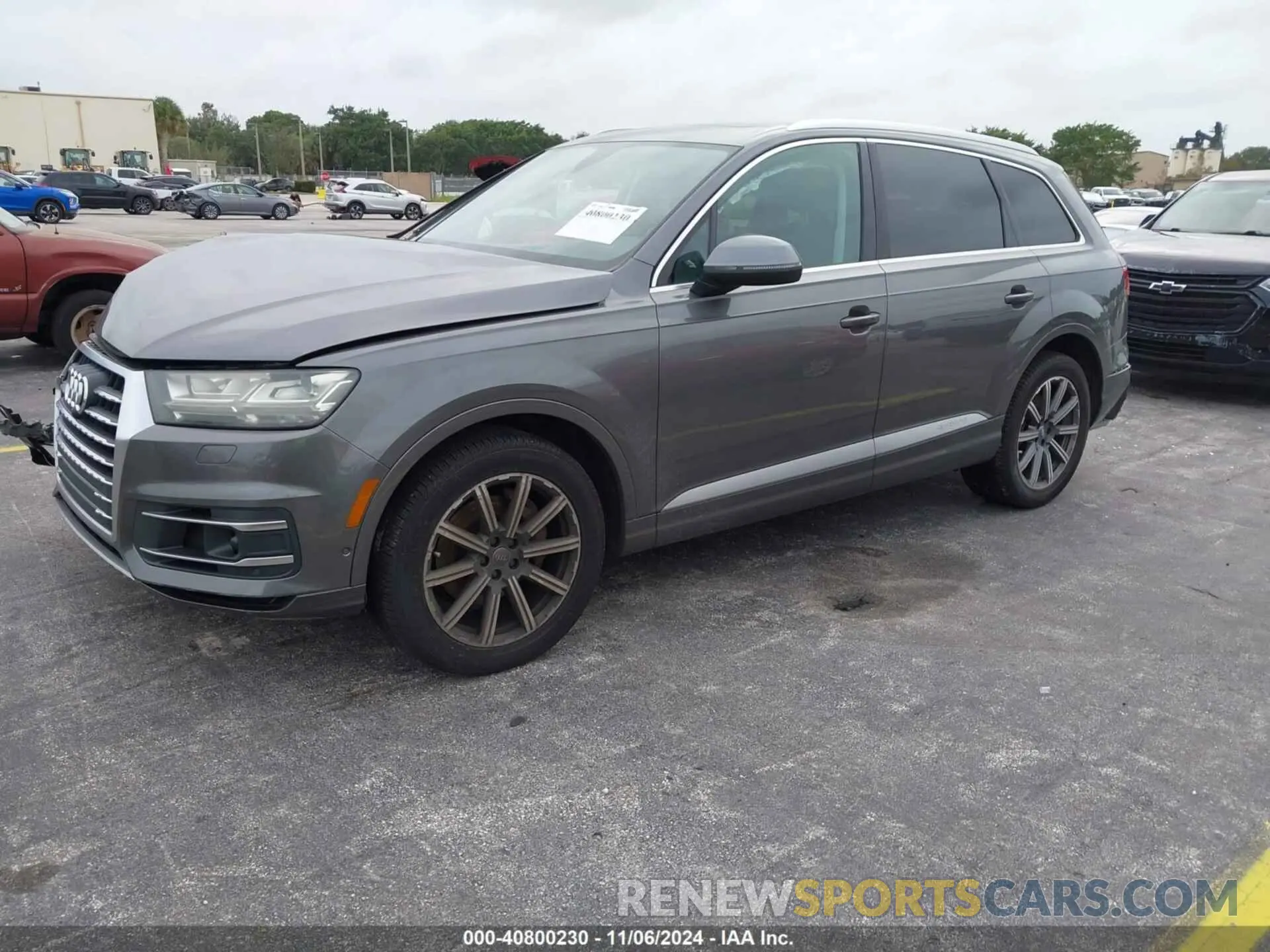 2 Photograph of a damaged car WA1LAAF76KD011739 AUDI Q7 2019
