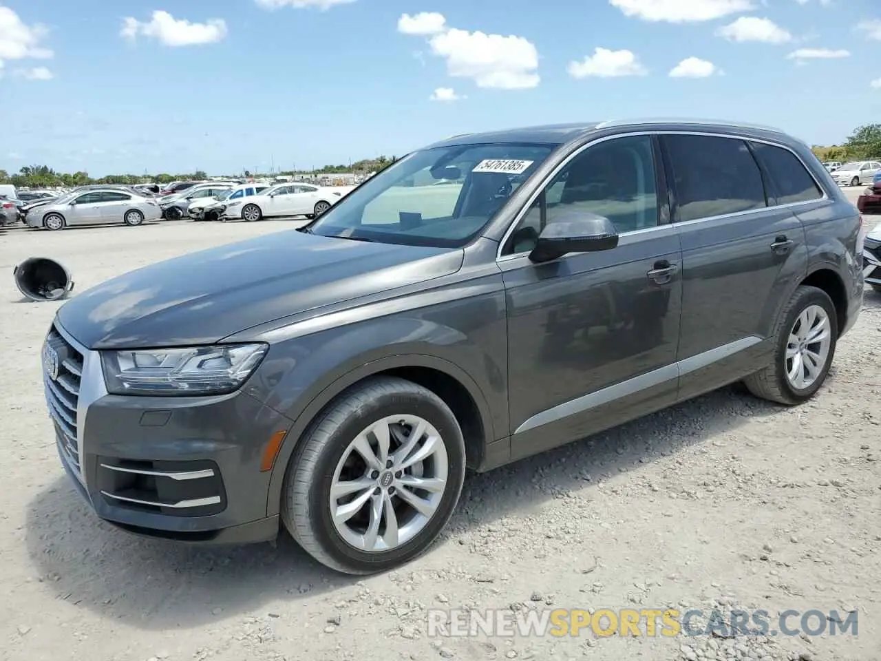 1 Photograph of a damaged car WA1LAAF76KD044806 AUDI Q7 2019