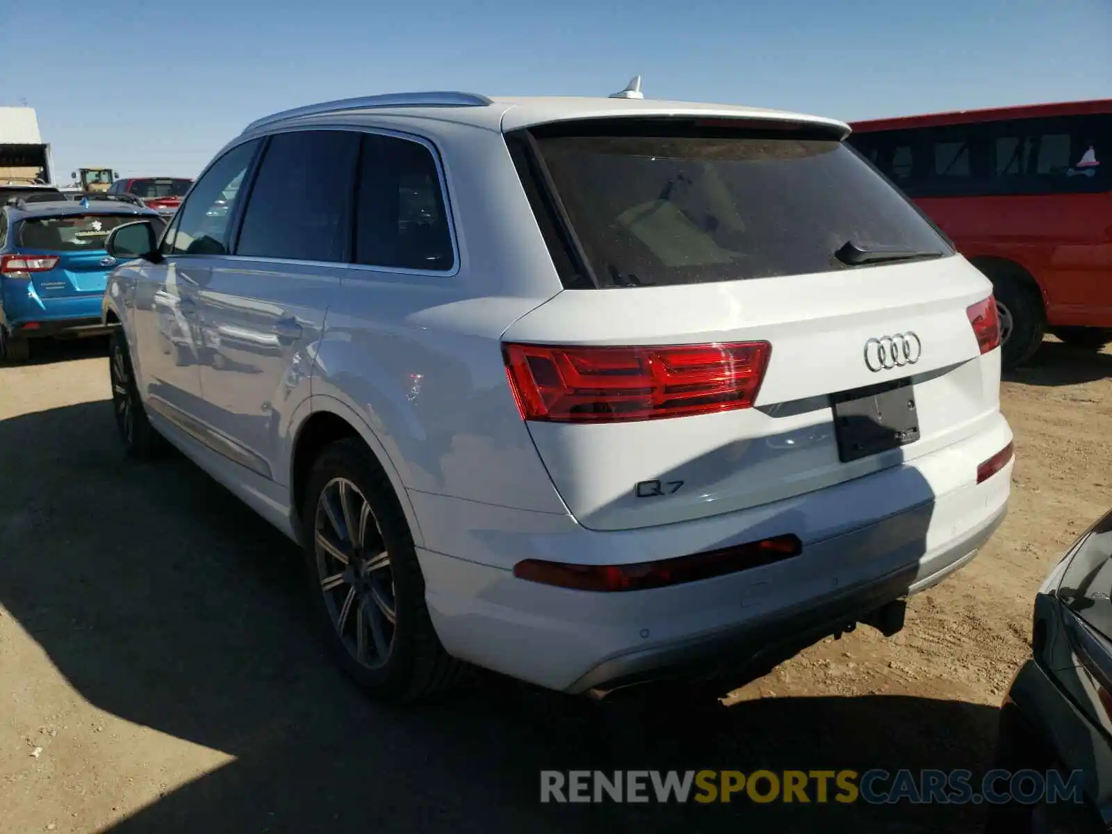 3 Photograph of a damaged car WA1LAAF77KD014200 AUDI Q7 2019