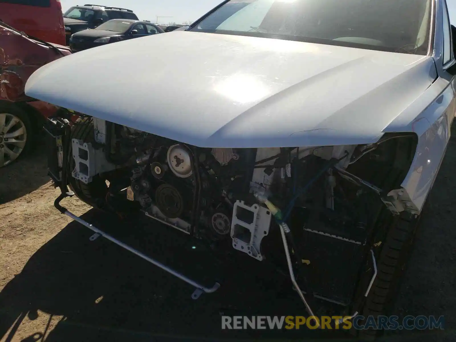 9 Photograph of a damaged car WA1LAAF77KD014200 AUDI Q7 2019