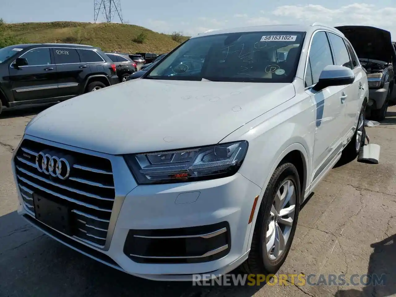 2 Photograph of a damaged car WA1LAAF78KD004713 AUDI Q7 2019