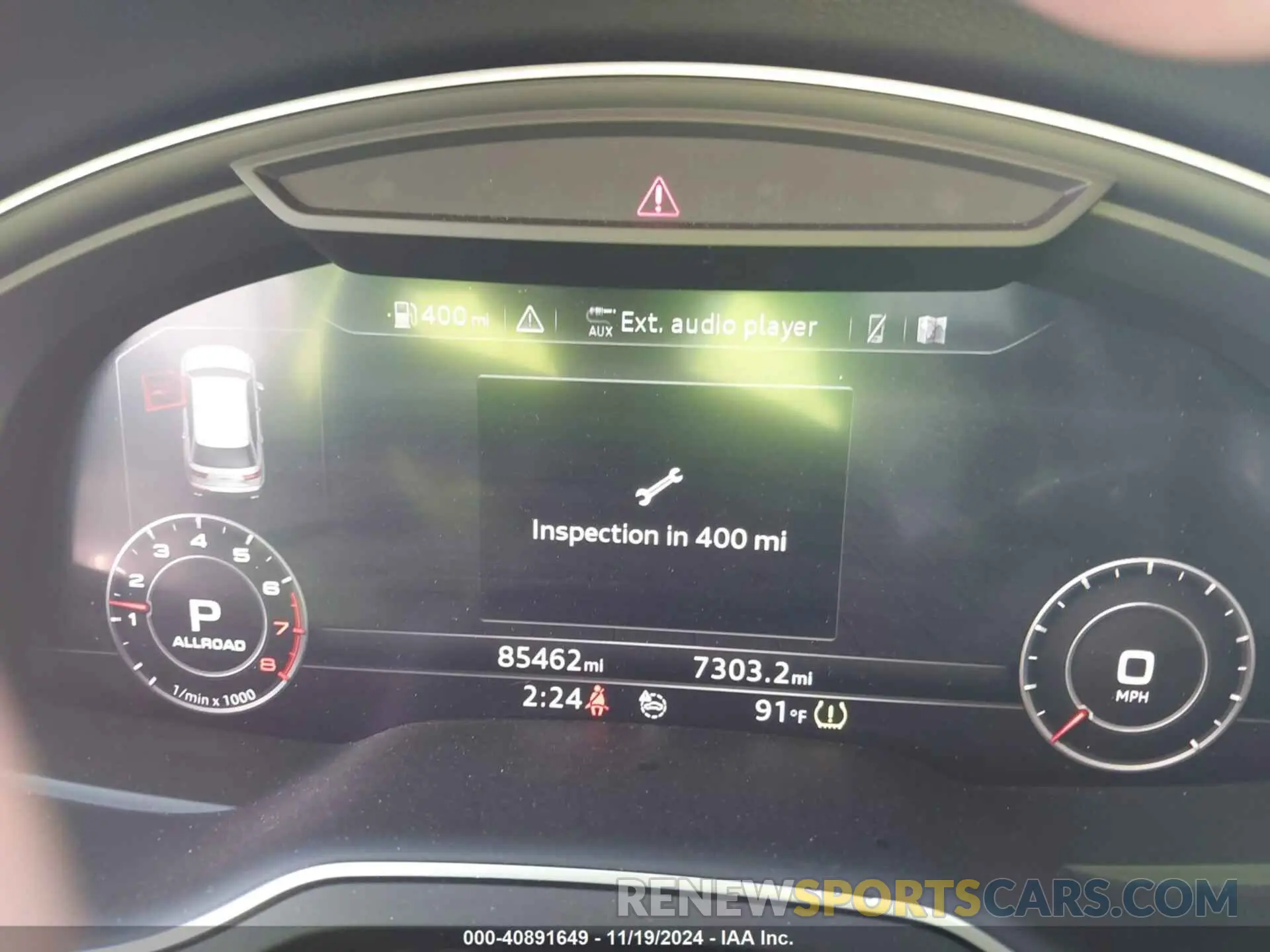 7 Photograph of a damaged car WA1LAAF78KD047772 AUDI Q7 2019