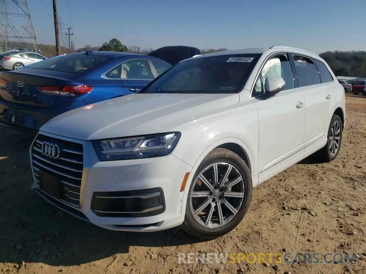 2 Photograph of a damaged car WA1LAAF79KD009760 AUDI Q7 2019