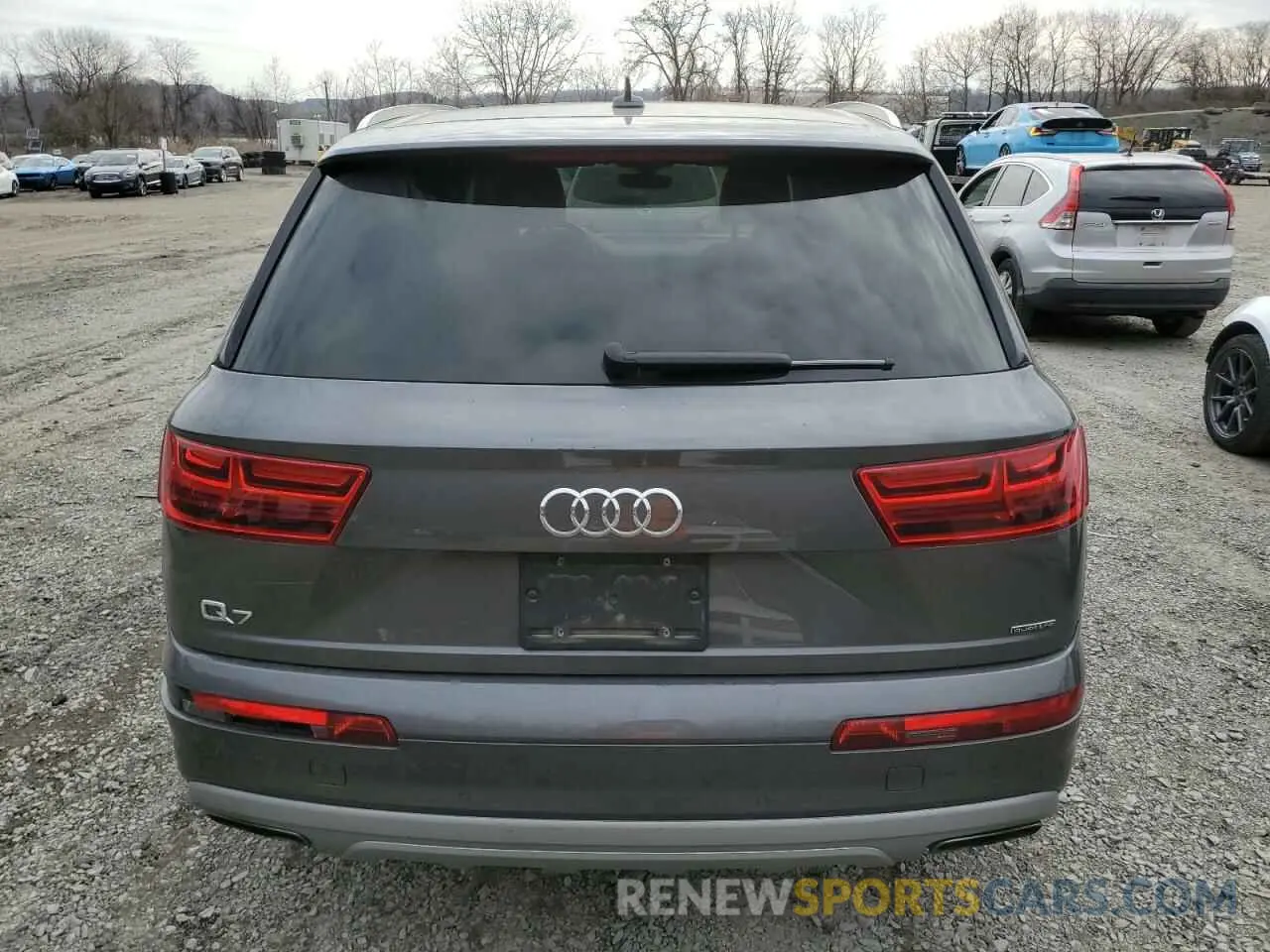 6 Photograph of a damaged car WA1LAAF79KD040152 AUDI Q7 2019