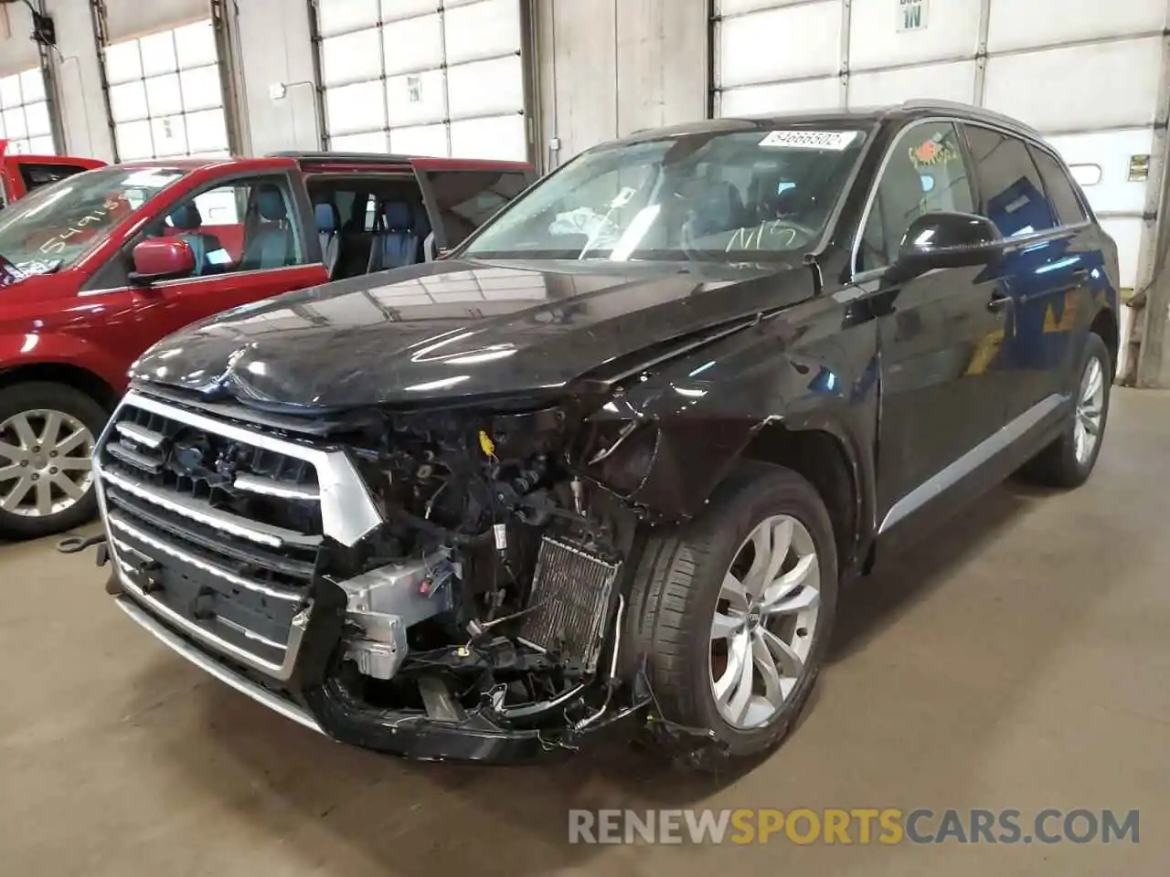 2 Photograph of a damaged car WA1LAAF79KD044413 AUDI Q7 2019