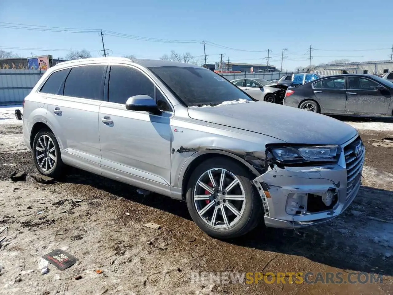 4 Photograph of a damaged car WA1LAAF7XKD022369 AUDI Q7 2019